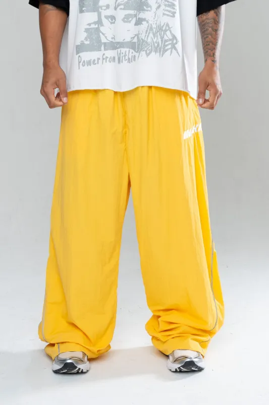 ICONIC BAGGY TRACKPANTS - YELLOW sold by Inaka power