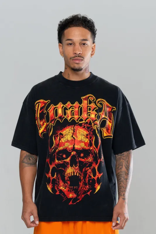 ANARCHY TEE - BLACK sold by Inaka power