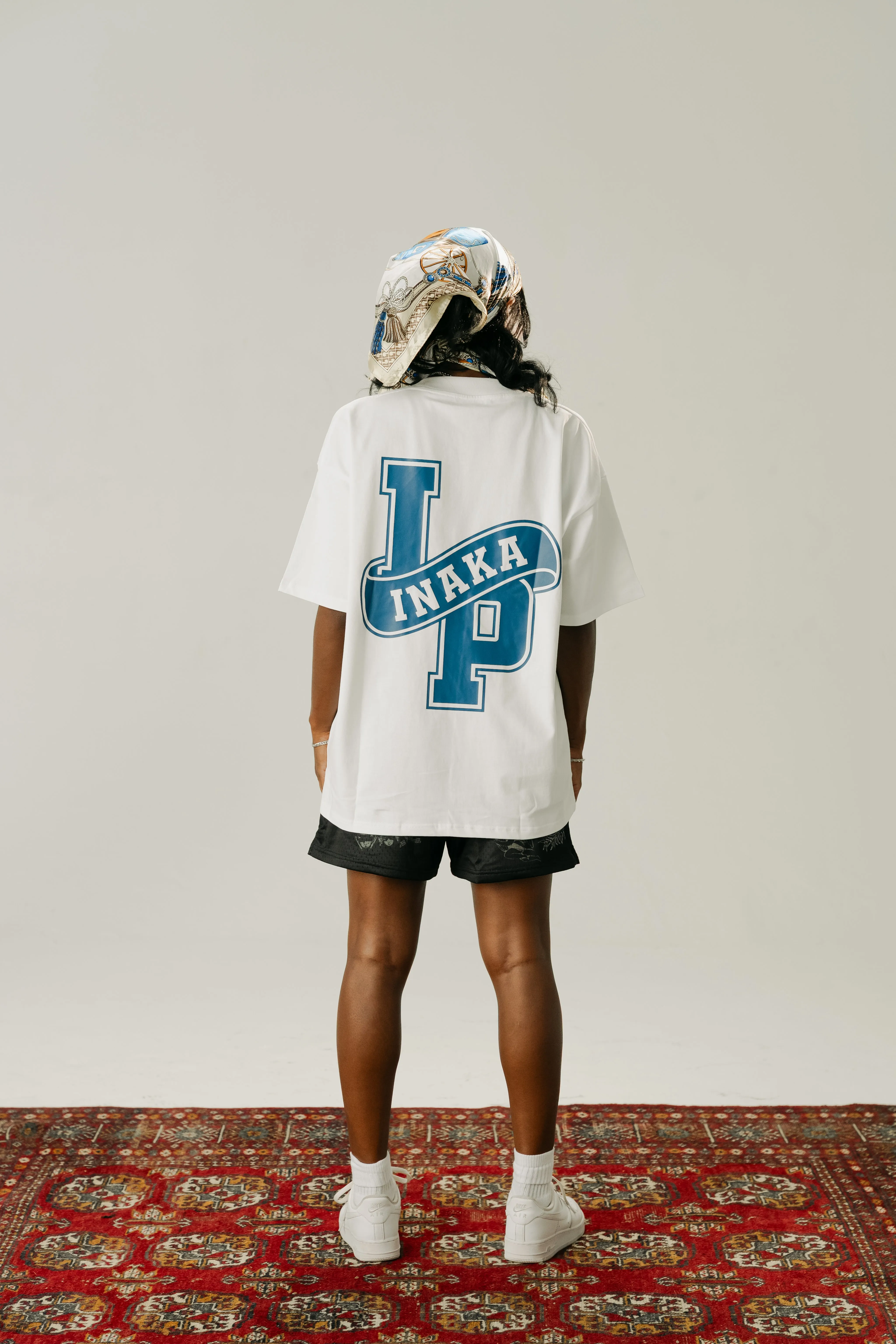 VARSITY TEE - NAVY sold by Inaka power product image thumbnail 3