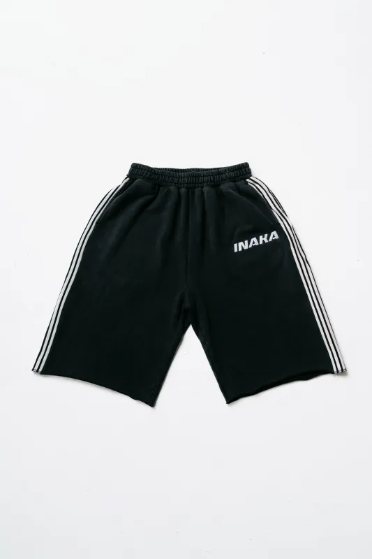 BAGGY SWEAT JORTS - BLACK sold by Inaka power