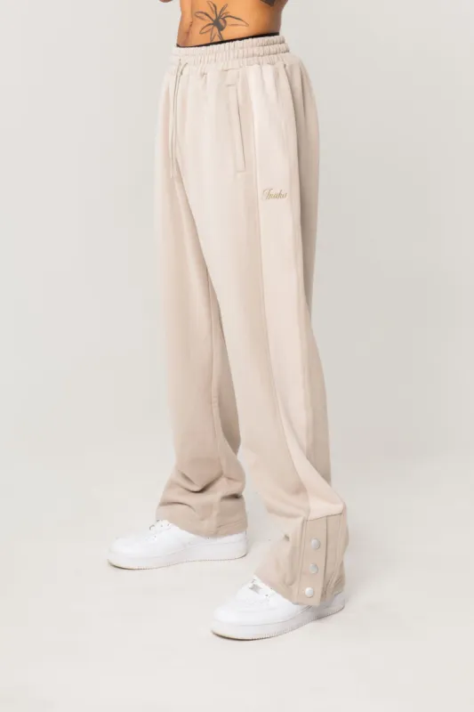 MEN'S RELAXED SWEATS - TAUPE sold by Inaka power