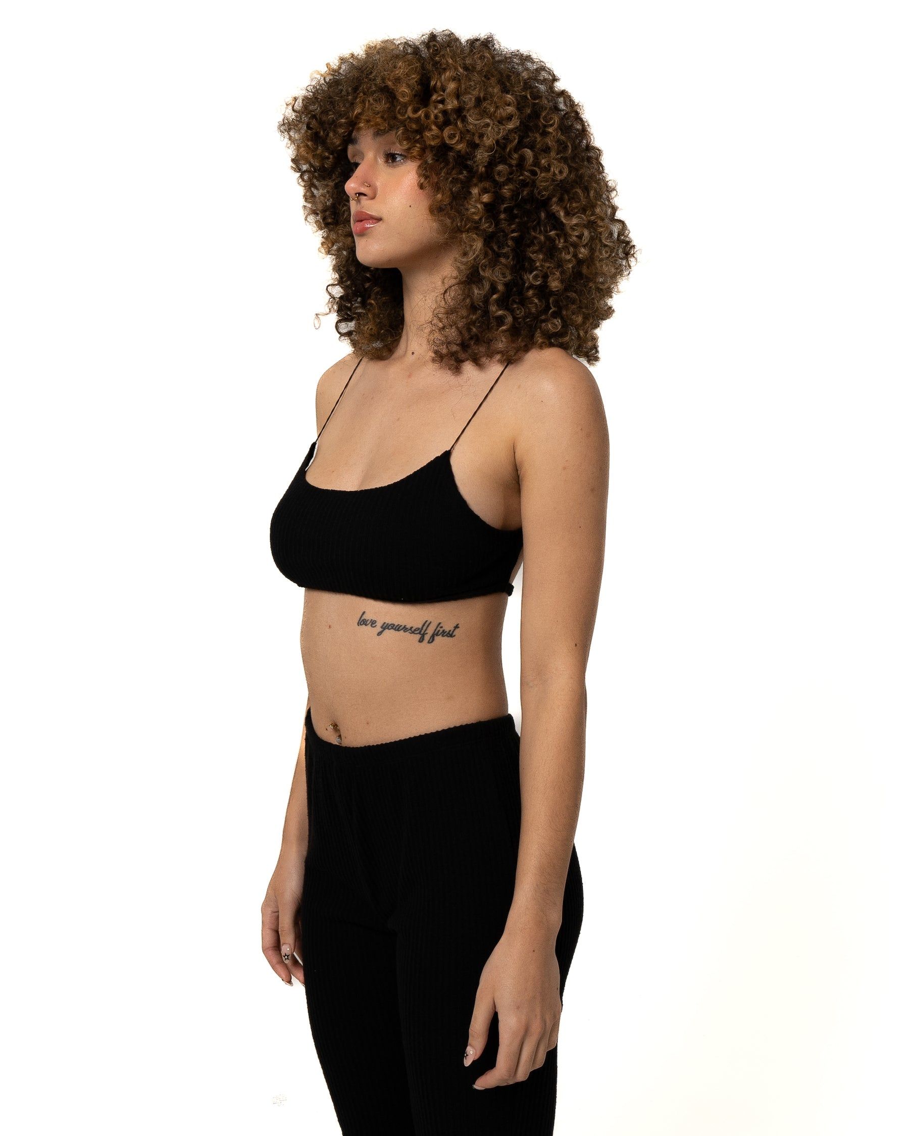 Women's Lounge Bra - Onyx sold by Inaka power product image thumbnail 3
