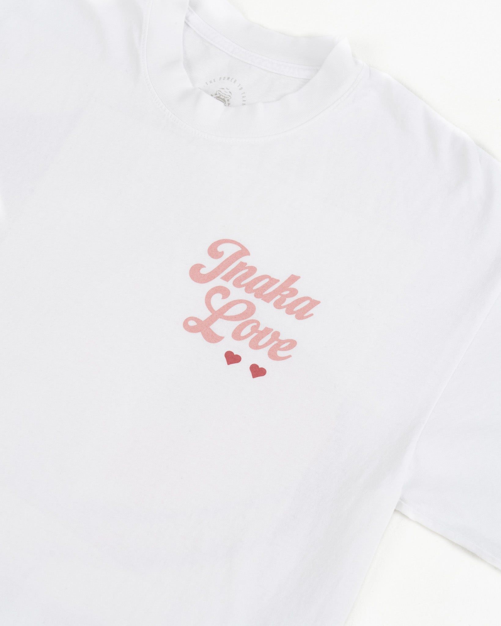 Teddy Love Tee - White sold by Inaka power product image thumbnail 3