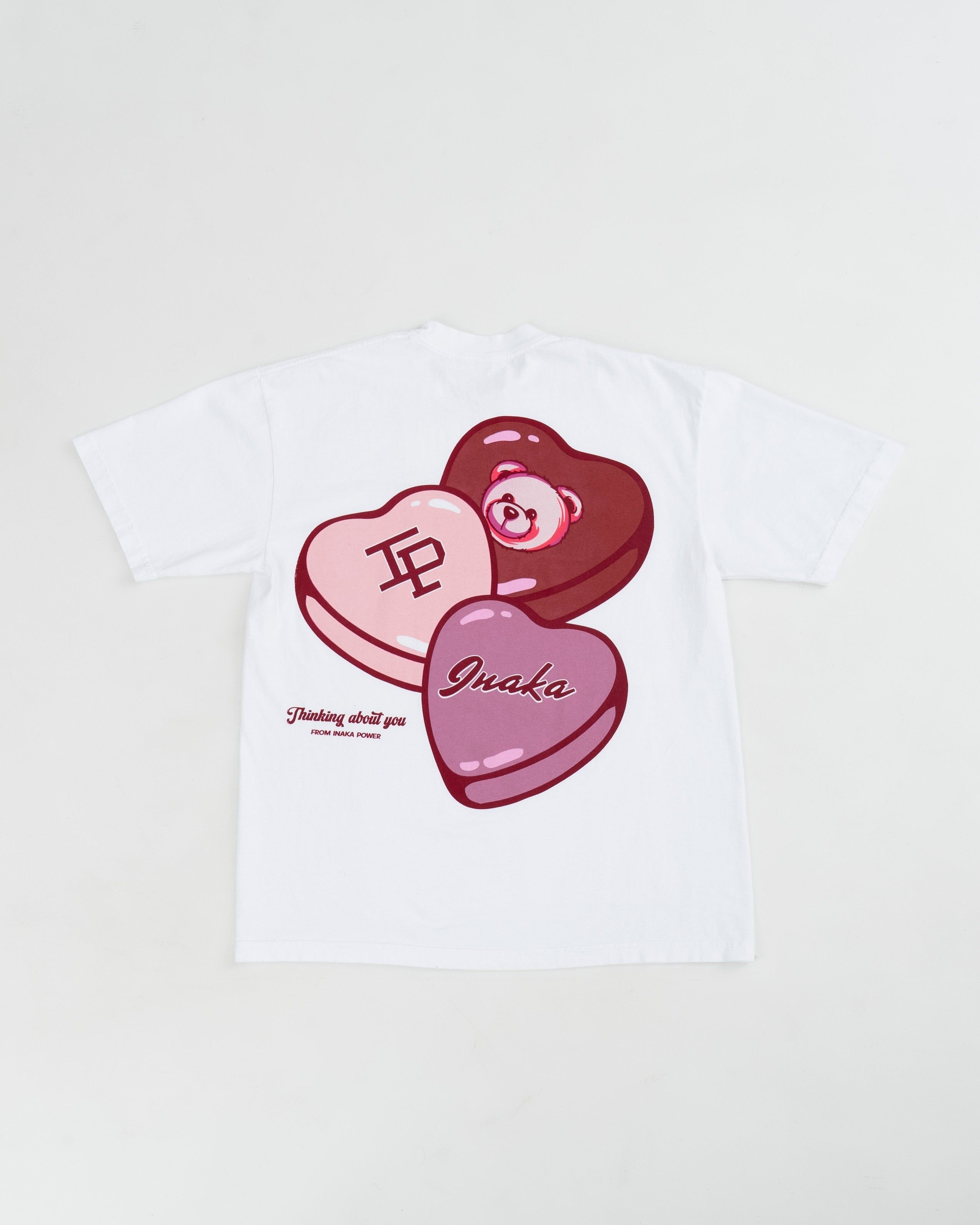 Teddy Love Tee - White sold by Inaka power product image thumbnail 2