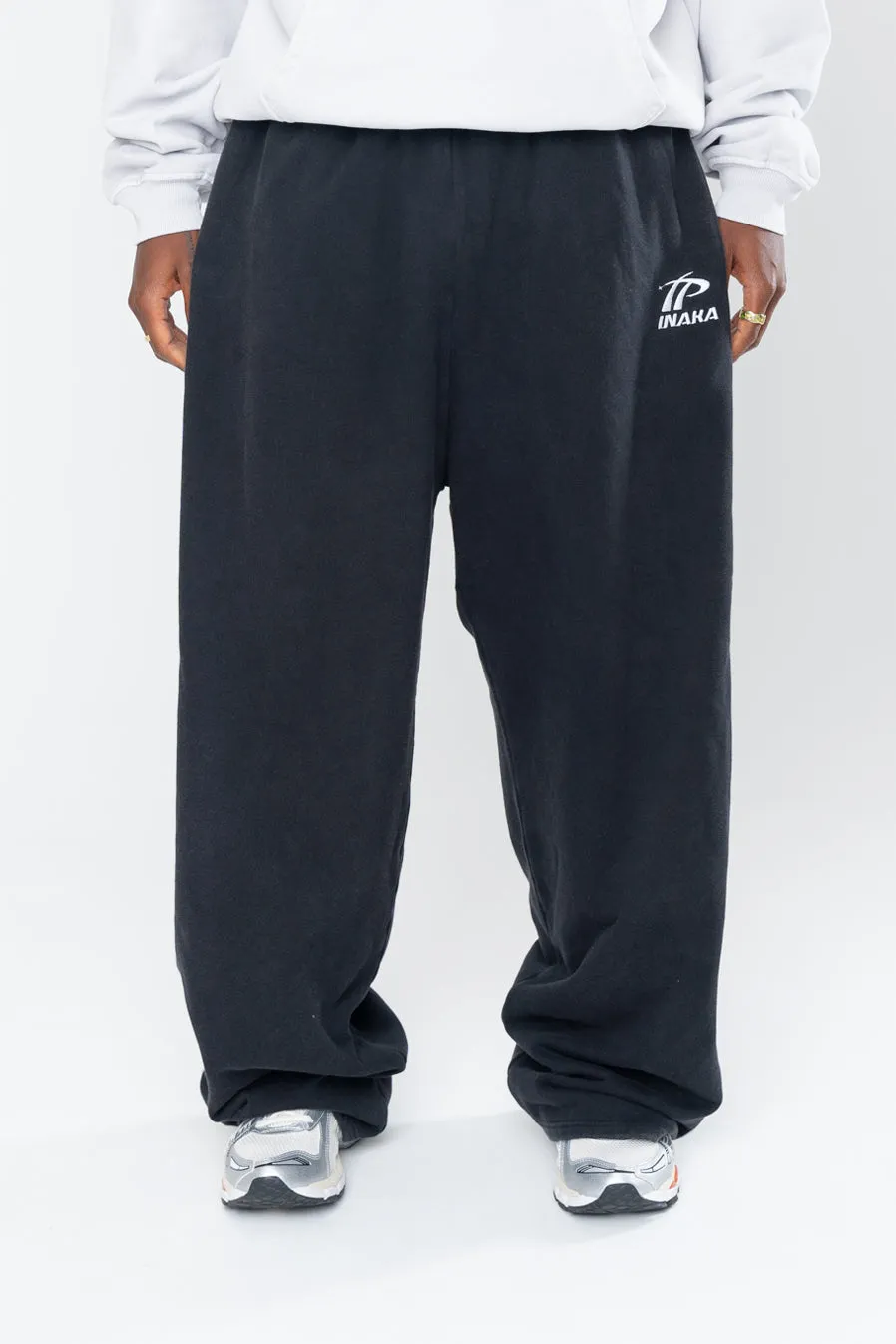 SPORTSWEAR BAGGY SWEATPANTS - BLACK sold by Inaka power product image thumbnail 4