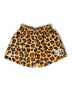 Graphic Mesh Shorts - Leopard sold by Inaka power