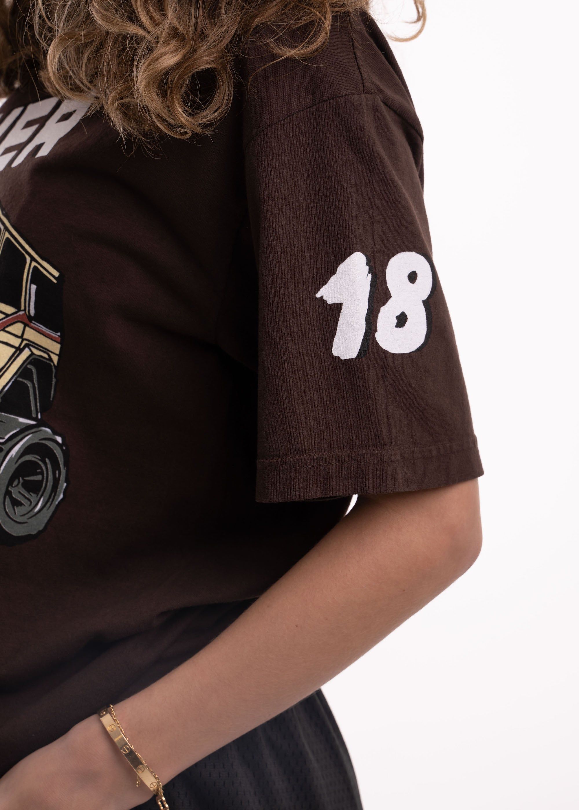 Power Motors Tee - Mocha sold by Inaka power product image thumbnail 6