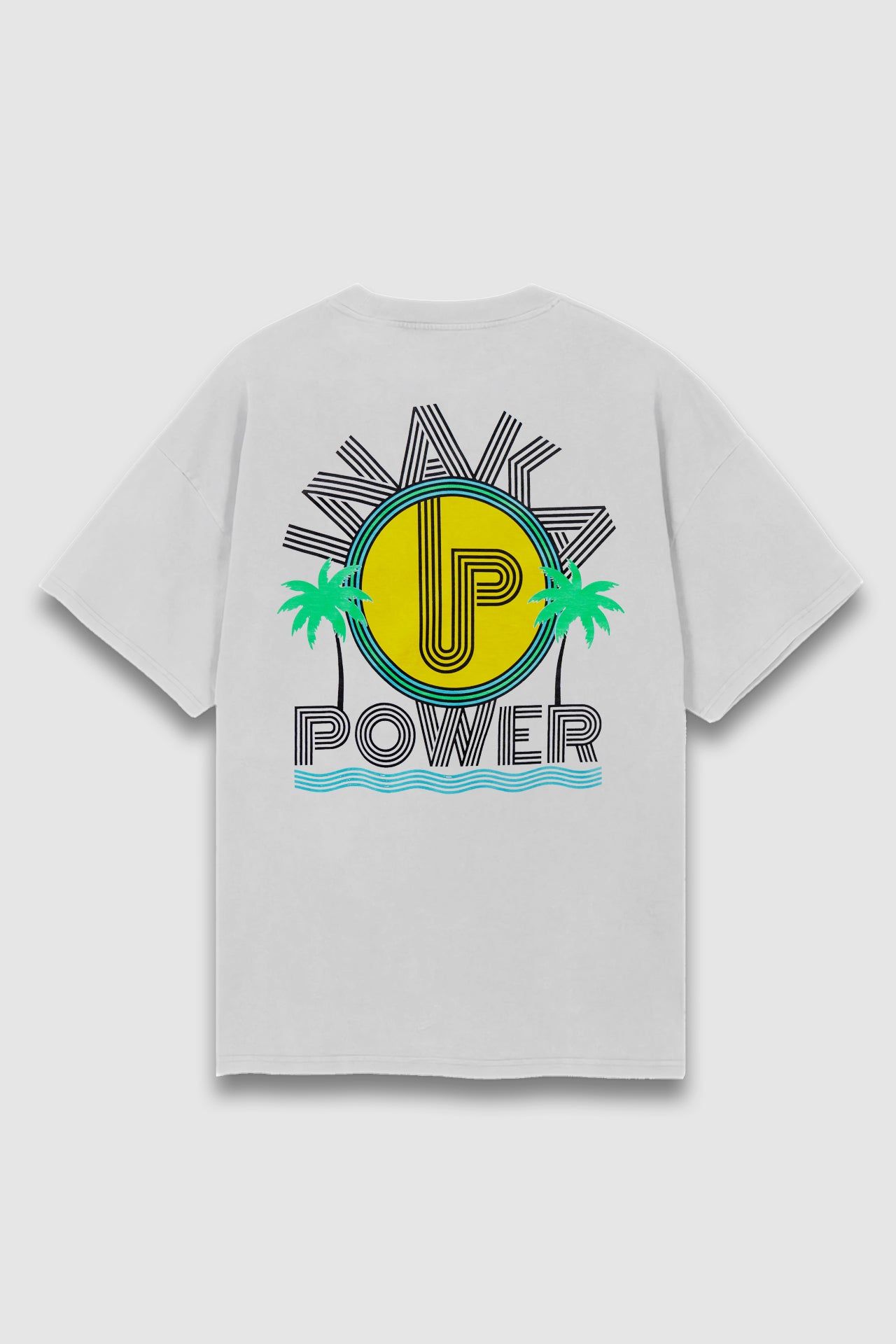 Tropical Sun Tee - White sold by Inaka power product image thumbnail 2