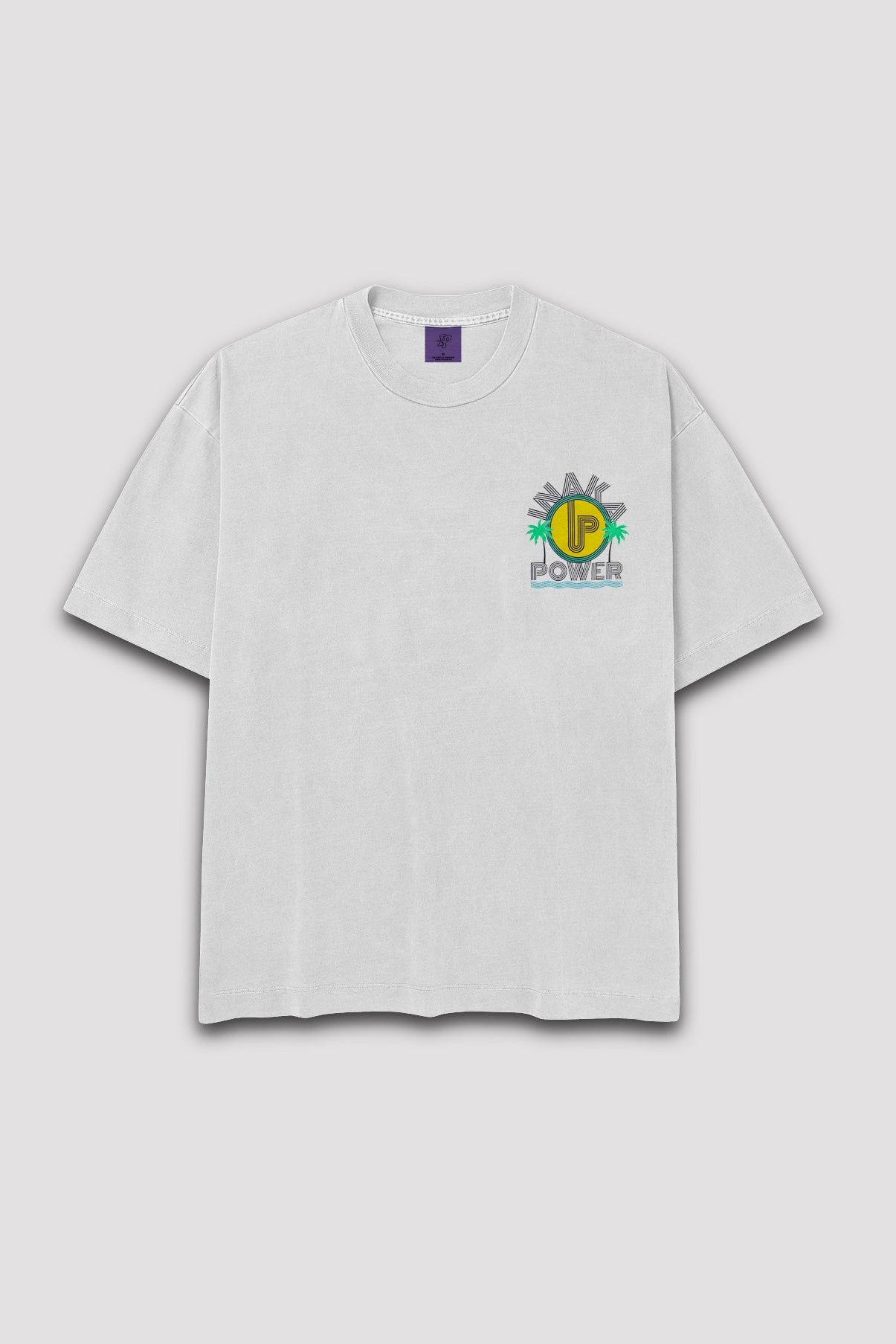 Tropical Sun Tee - White sold by Inaka power