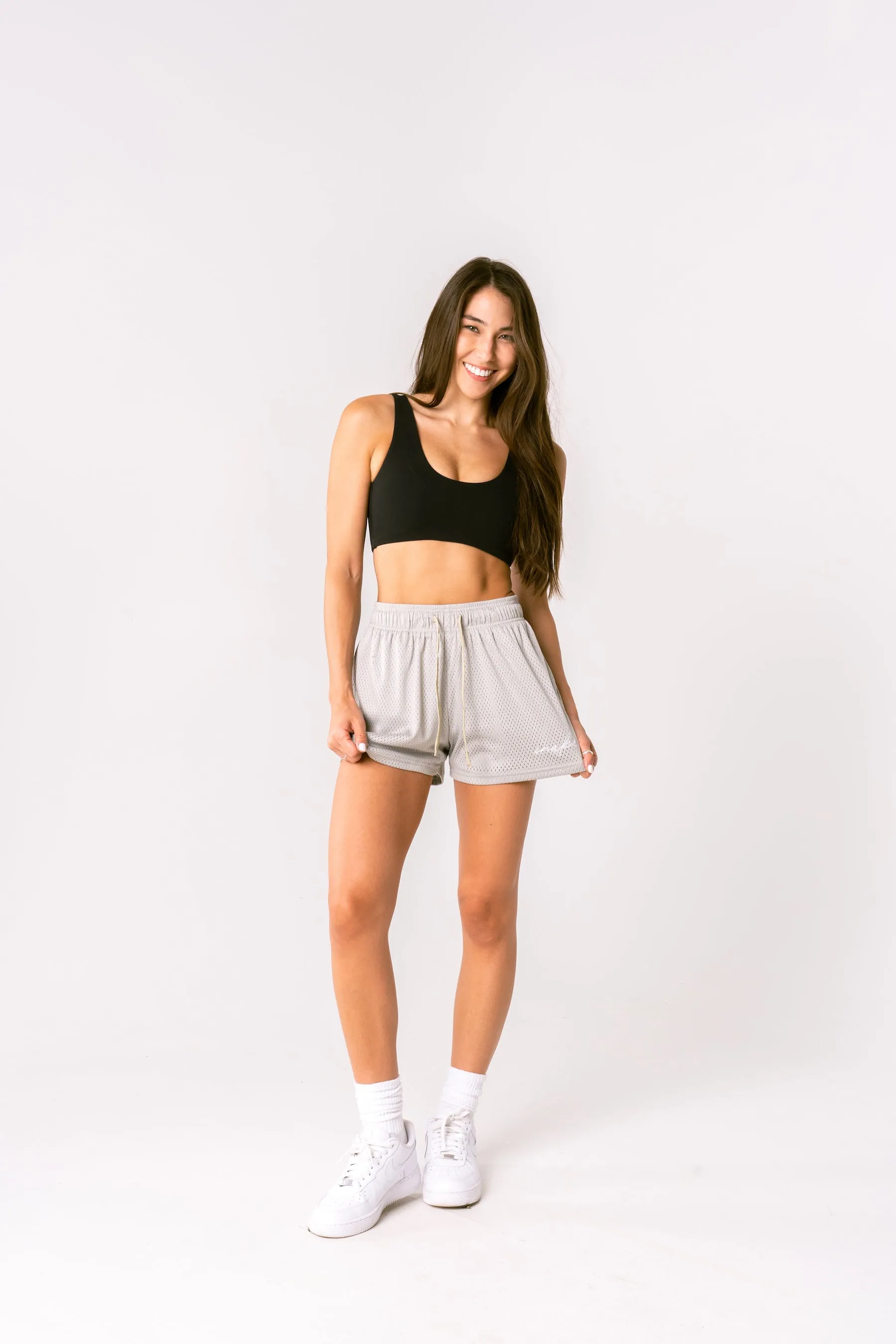 WOMEN'S BASIC SHORTS - COPPER GREY sold by Inaka power product image thumbnail 3