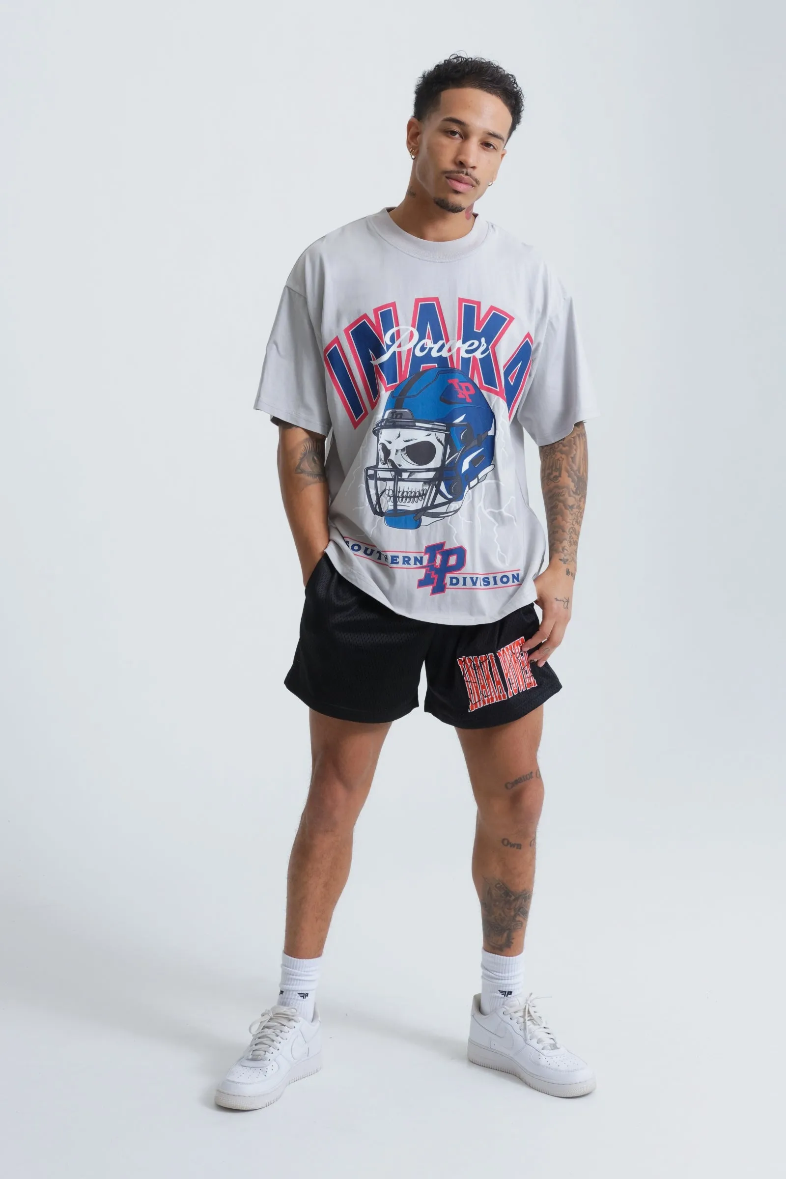 SKULL TEE - TEXANS sold by Inaka power product image thumbnail 4