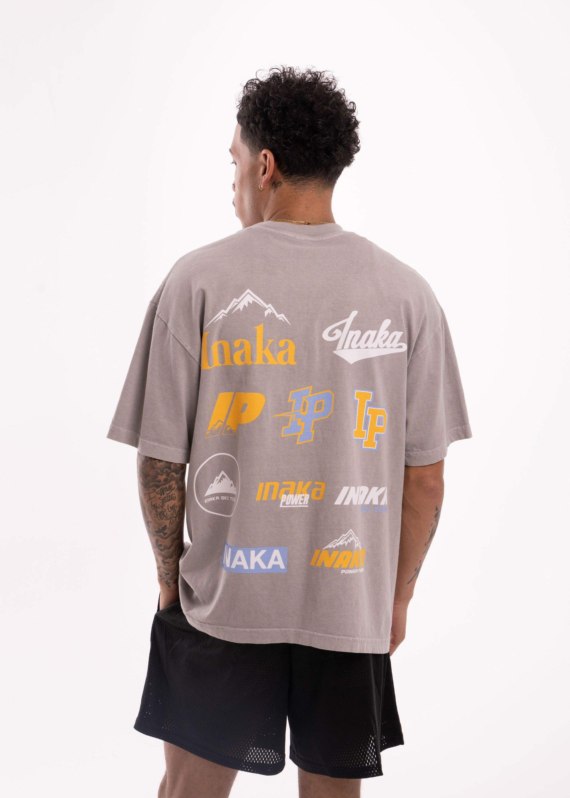 Elevation Tee - Light Gray sold by Inaka power product image thumbnail 6
