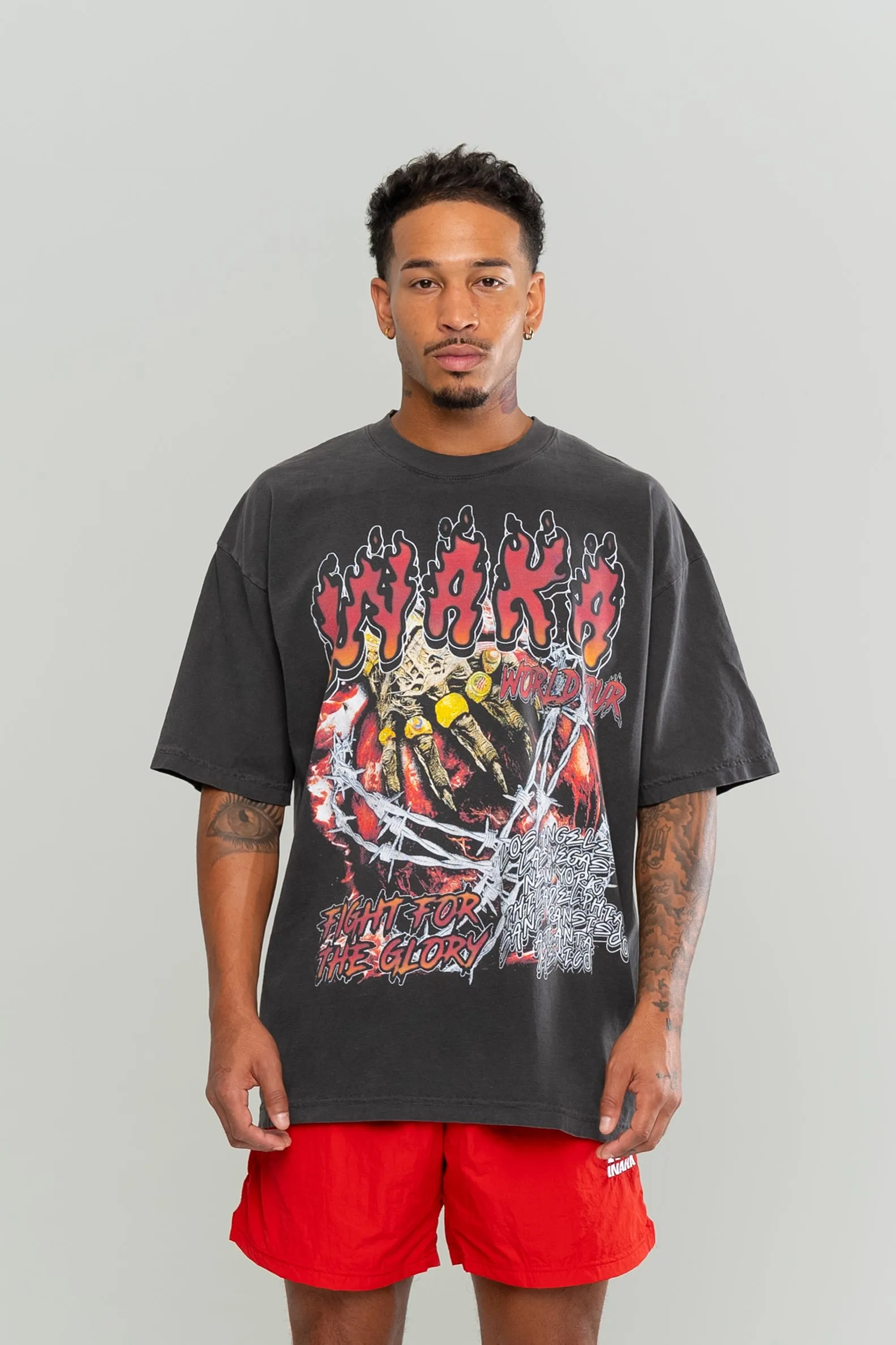 INAKA BERSERK TEE - VINTAGE BLACK sold by Inaka power product image thumbnail 3