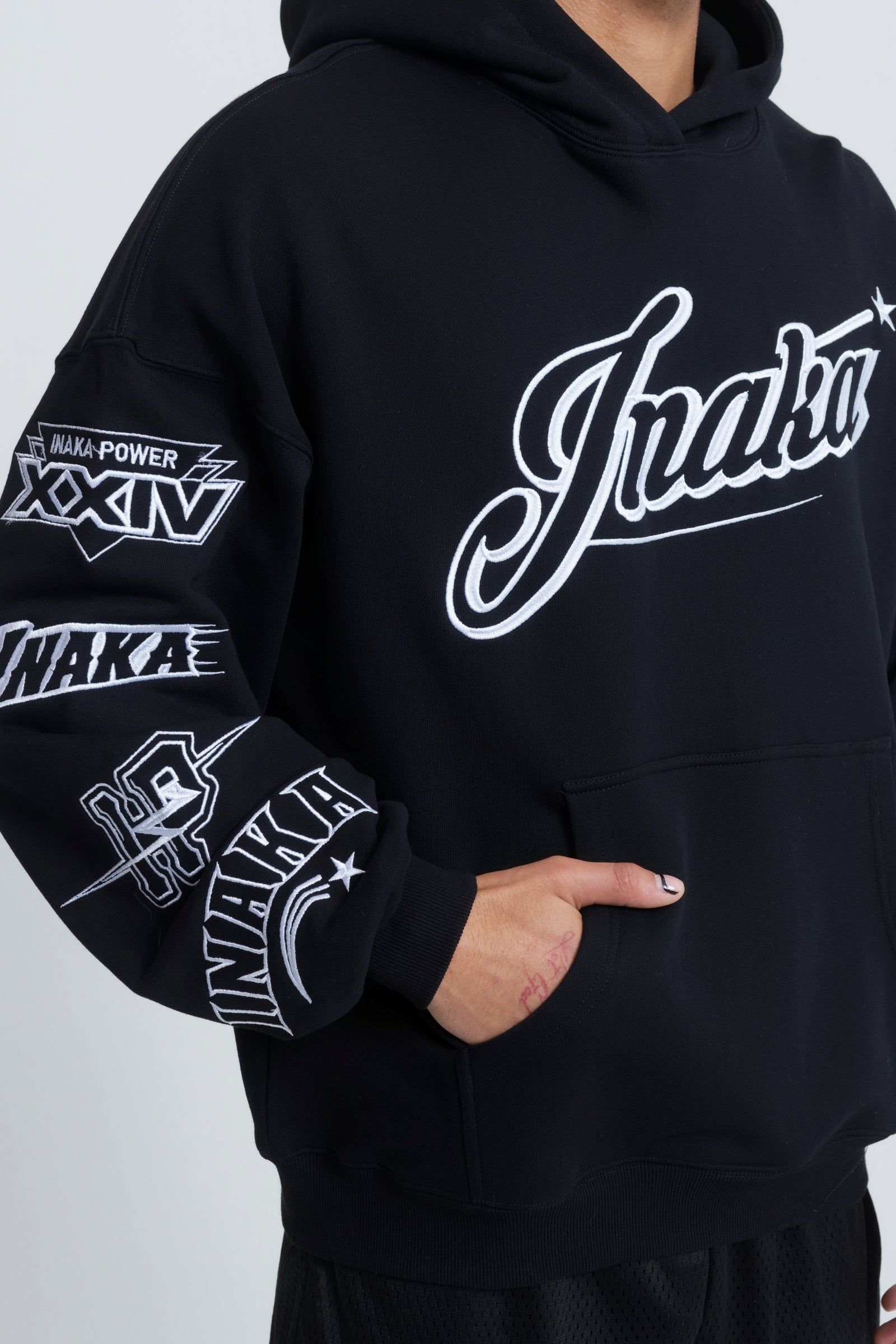 INAKA League Hoodie - Black sold by Inaka power product image thumbnail 3