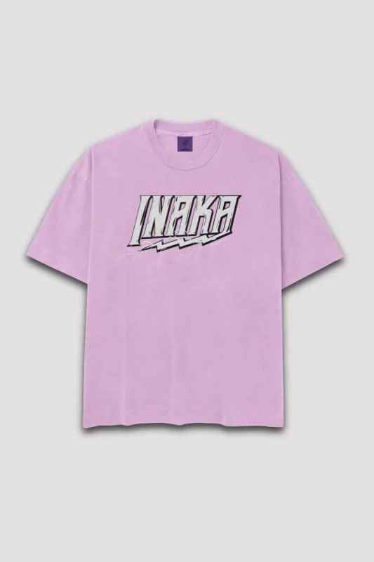 INAKA Shock Tee - Pink sold by Inaka power