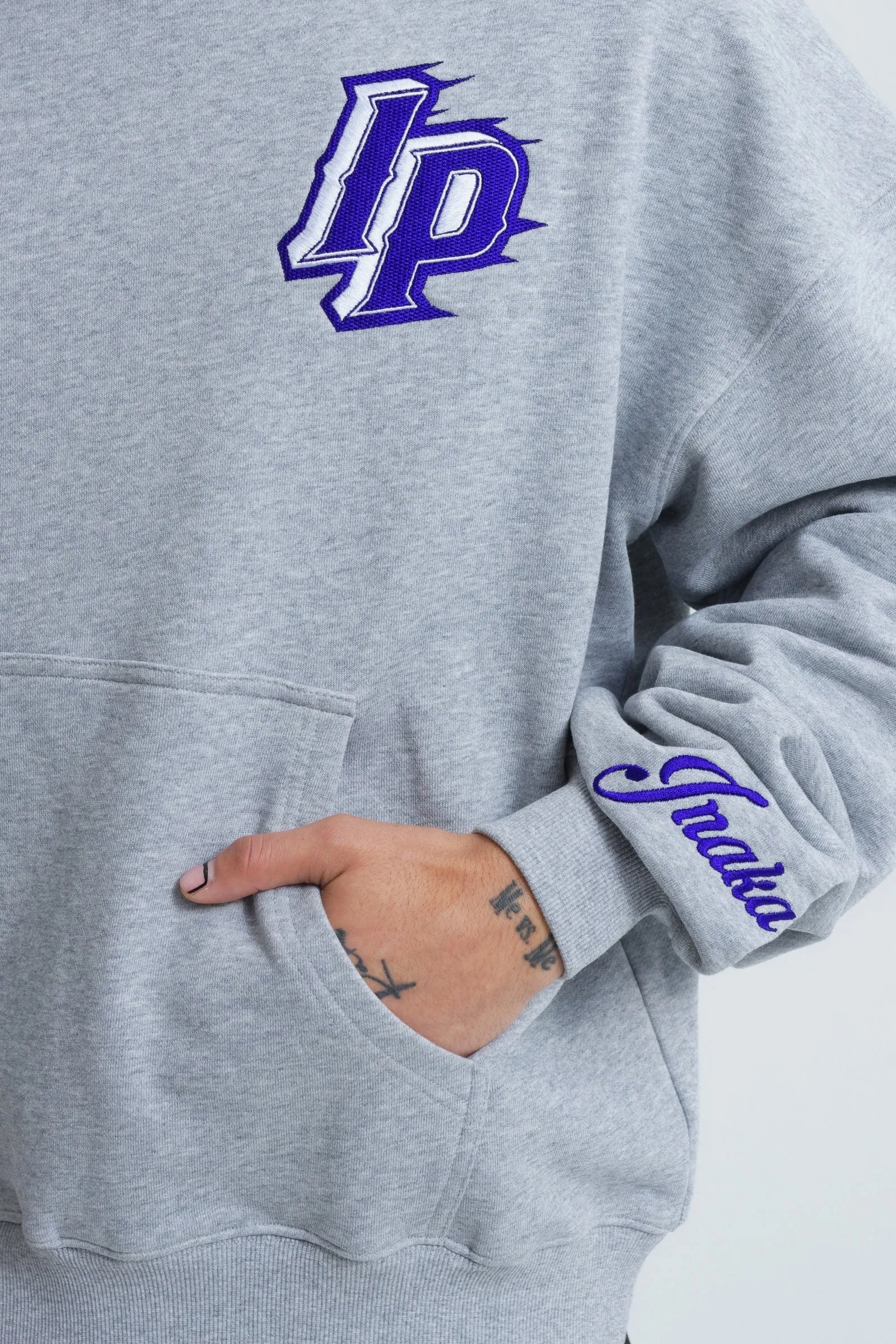 JAZZ HOODIE - DARK GRAY sold by Inaka power product image thumbnail 5