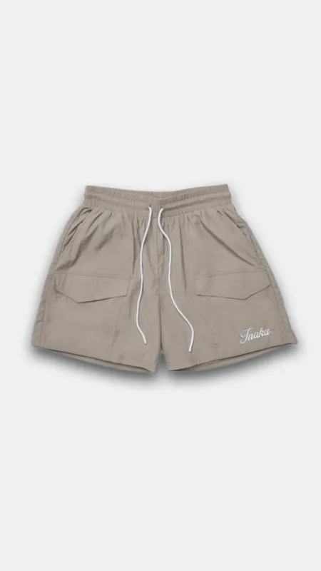Men's Cargo Shorts - Olive sold by Inaka power