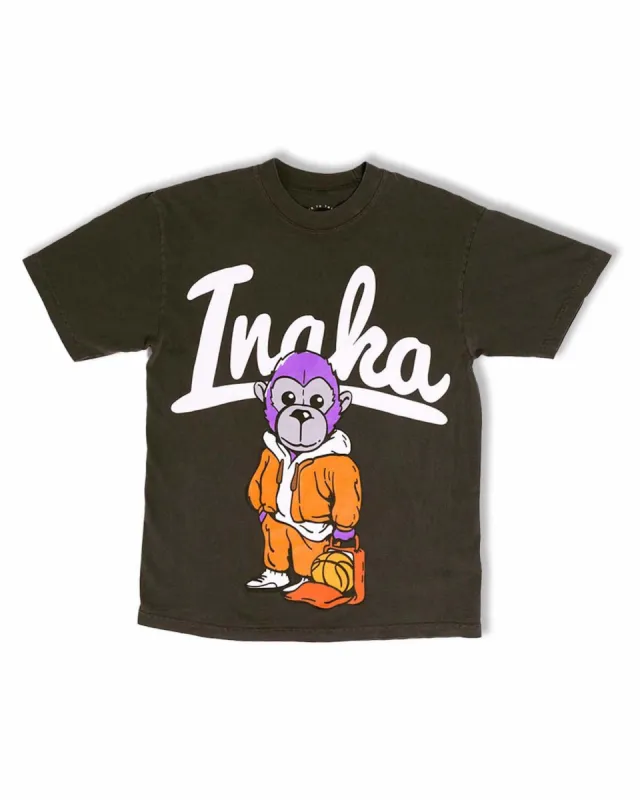 Game Day Teddy Tee - Vintage Grey sold by Inaka power