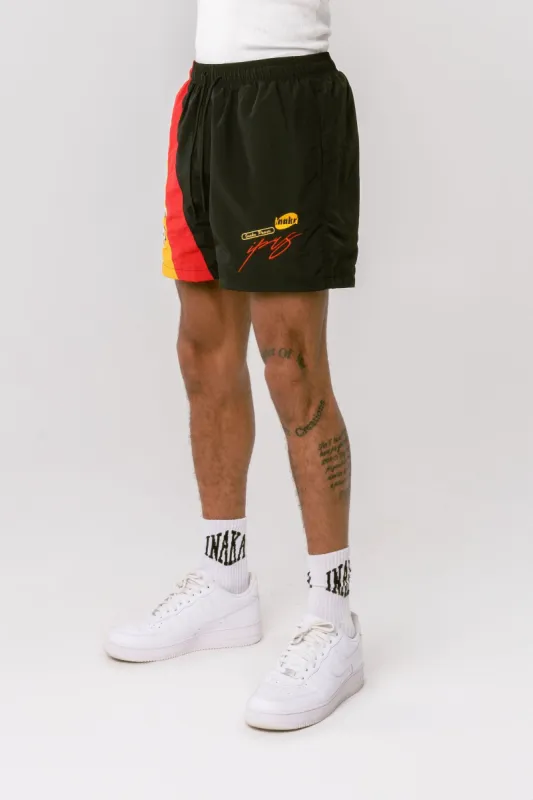 Men's Nylon Shorts - Midnight Midas sold by Inaka power