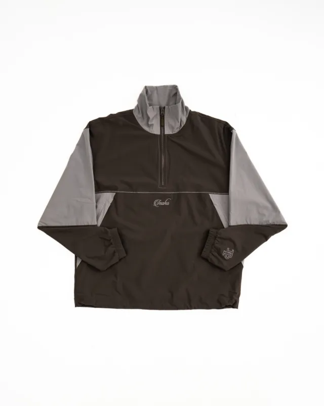 Men's Nylon Quarter Zip - Mineral sold by Inaka power
