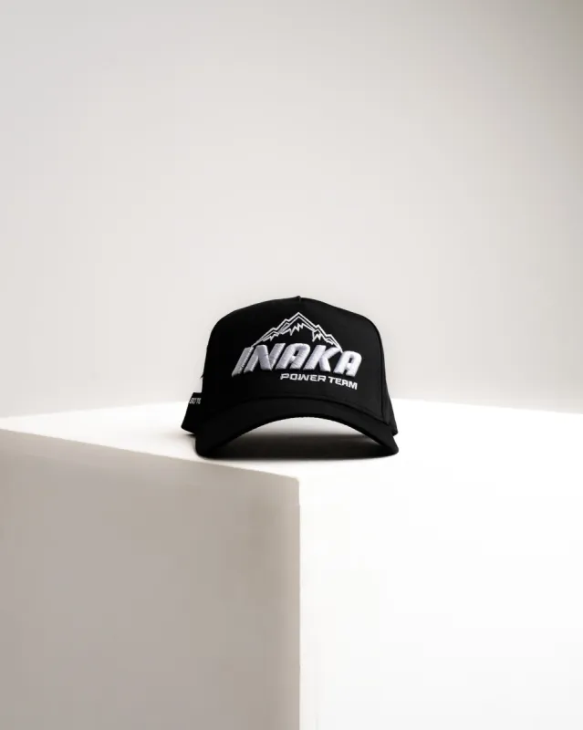 Mountain Hat - Black/White made by Inaka power