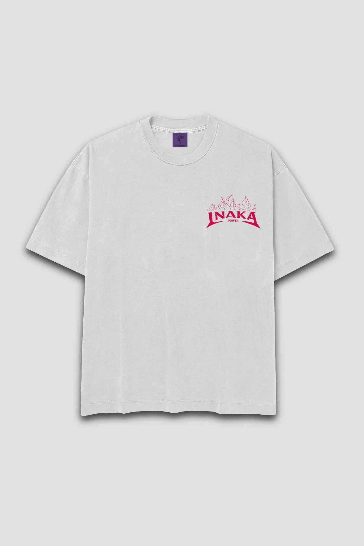 Flame Tee - White sold by Inaka power