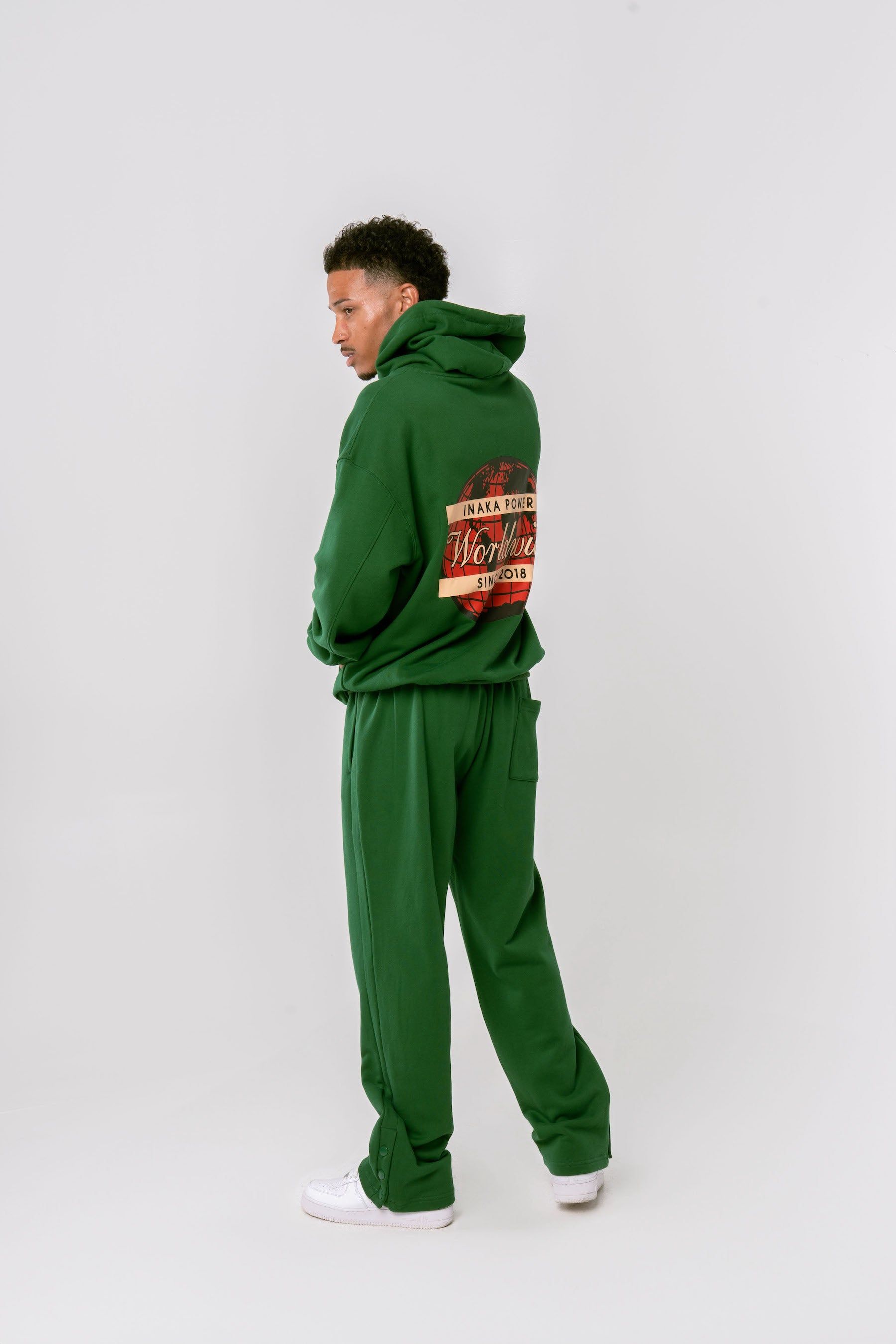 EST. Relaxed Sweats - Evergreen sold by Inaka power product image thumbnail 4