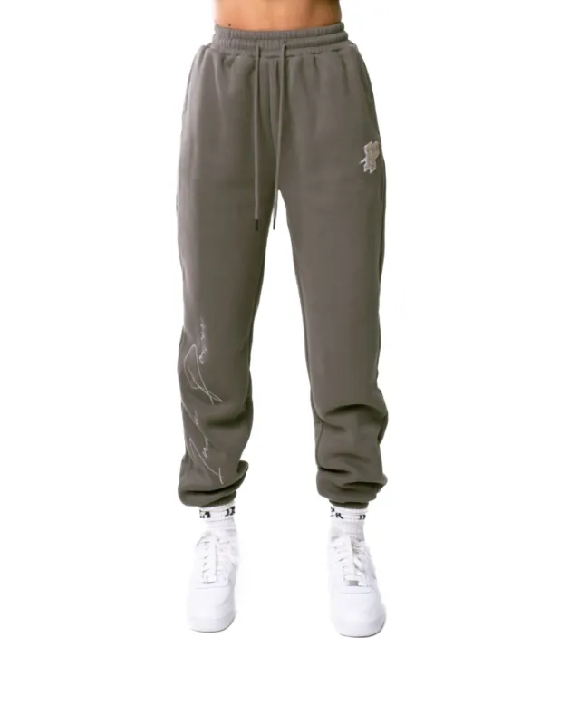 Women's Signature Joggers - Charcoal sold by Inaka power