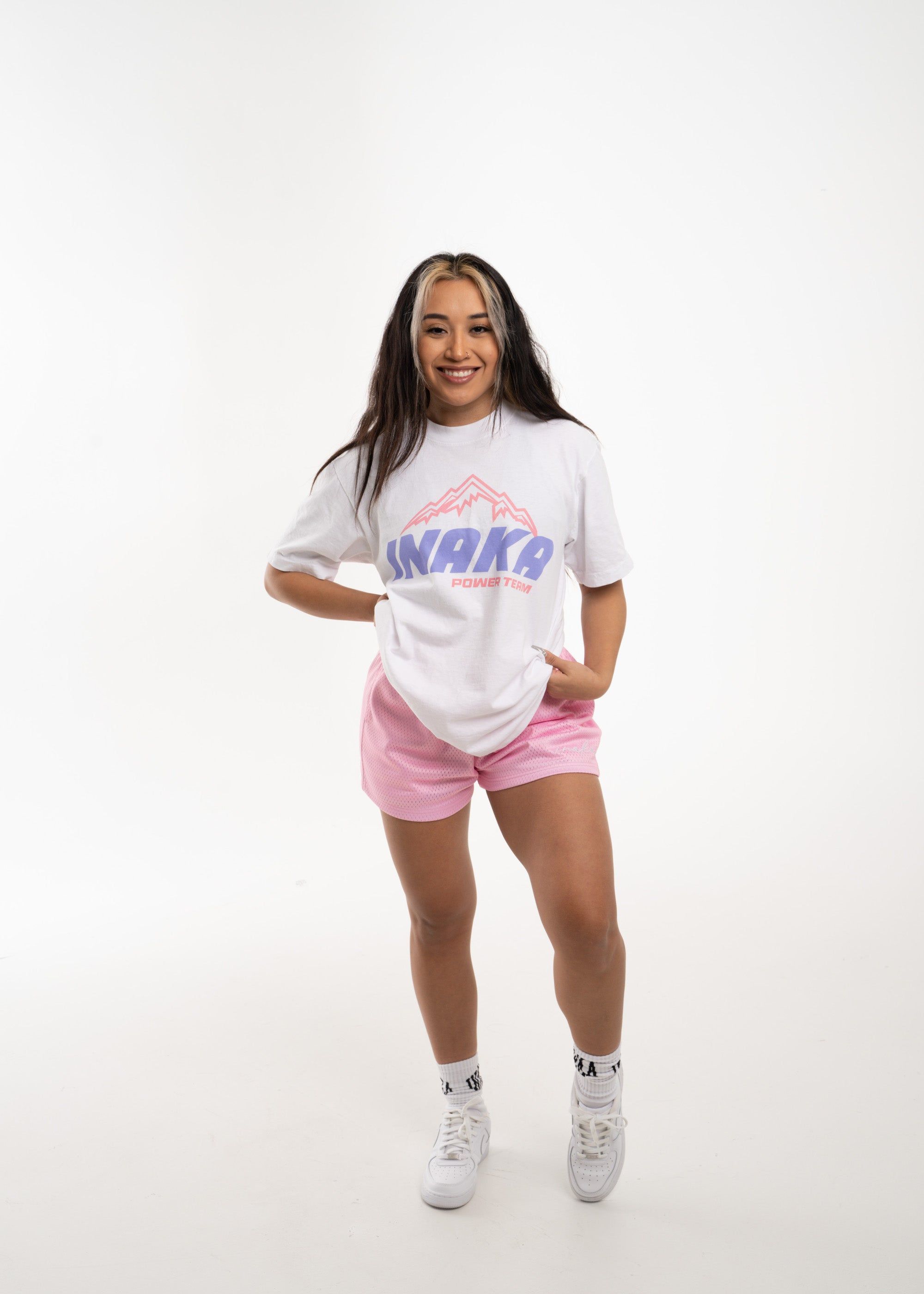 Women's Basic Shorts - Blush sold by Inaka power product image thumbnail 3