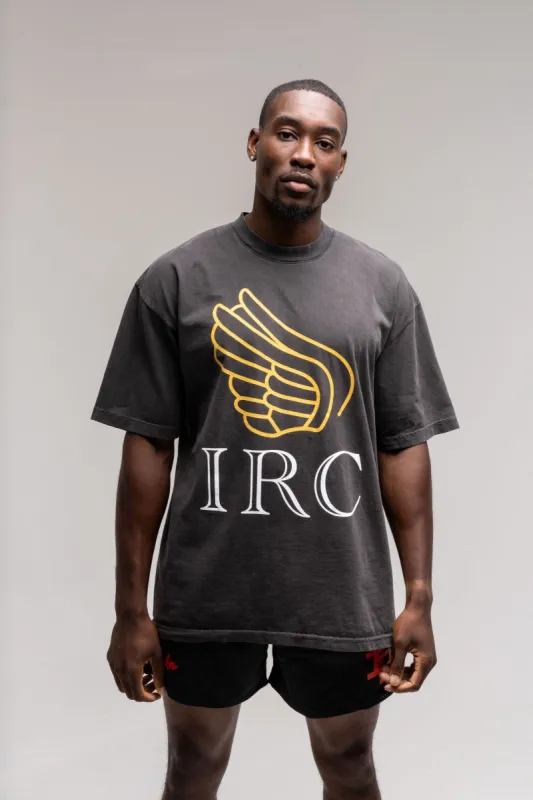 IRC Wings Tee - Black sold by Inaka power