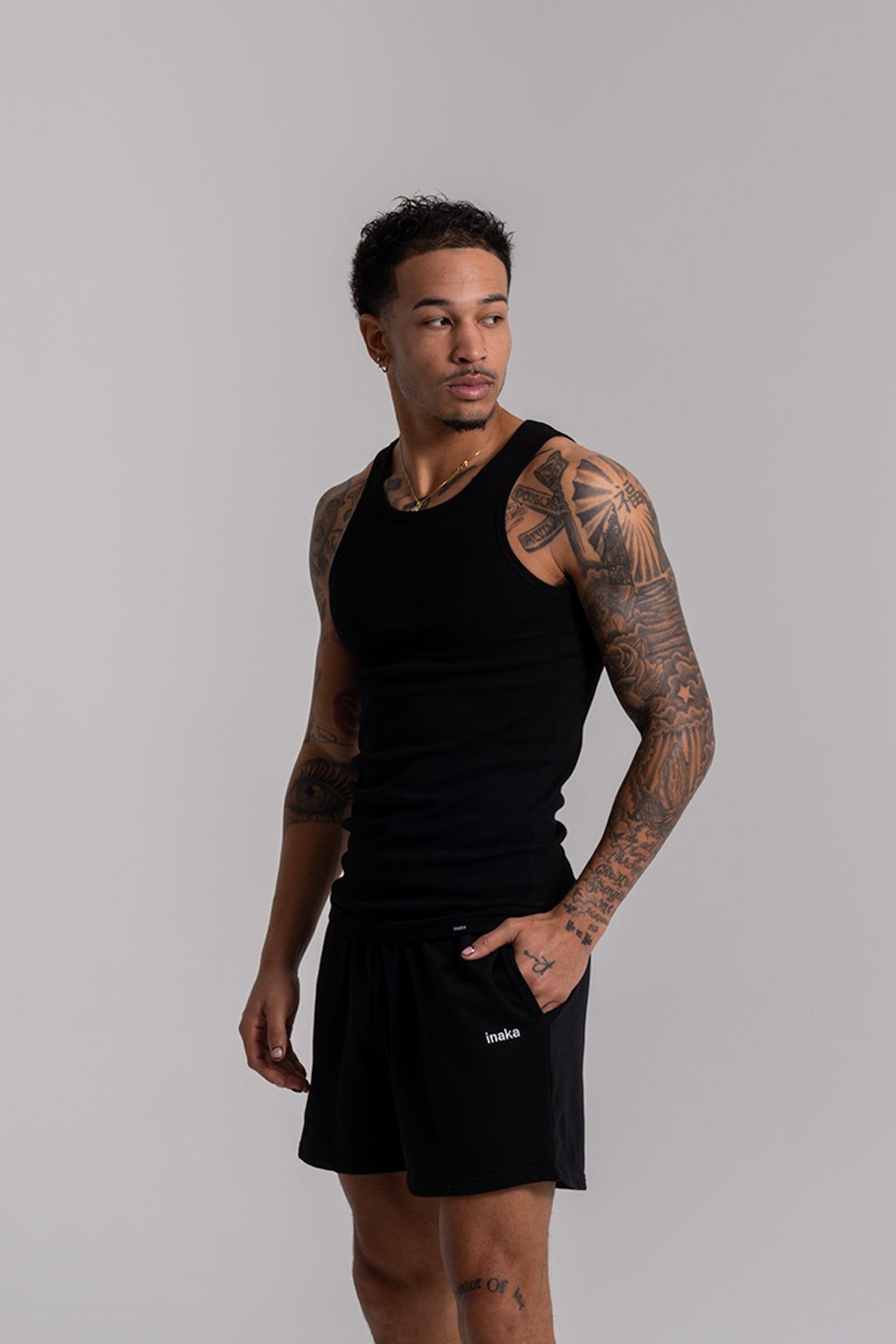 BASICS TANK - BLACK sold by Inaka power product image thumbnail 3