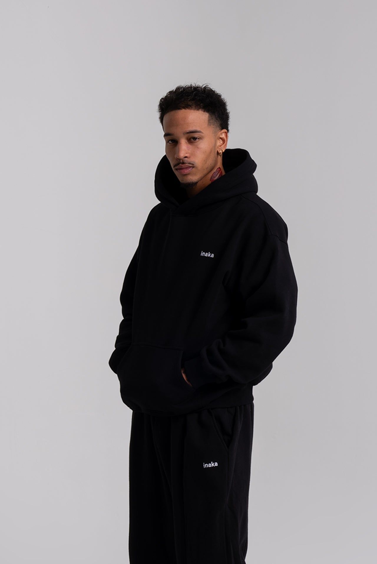 Basic Hoodie - Black sold by Inaka power product image thumbnail 4