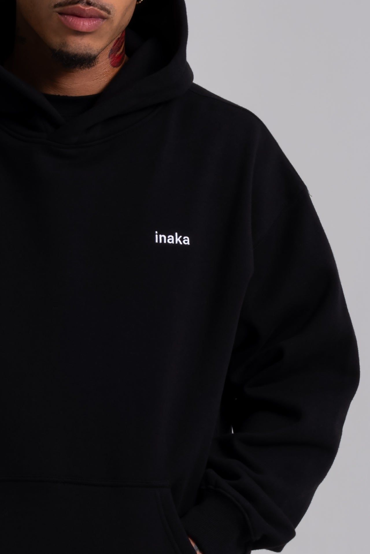Basic Hoodie - Black sold by Inaka power product image thumbnail 3