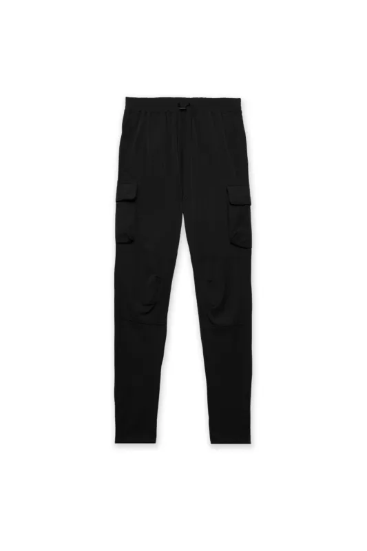 MEN'S PERFORMANCE TECH CARGO JOGGERS - JET BLACK sold by Inaka power