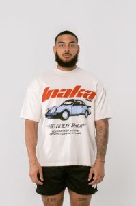 Power Porsche Tee - Cream sold by Inaka power