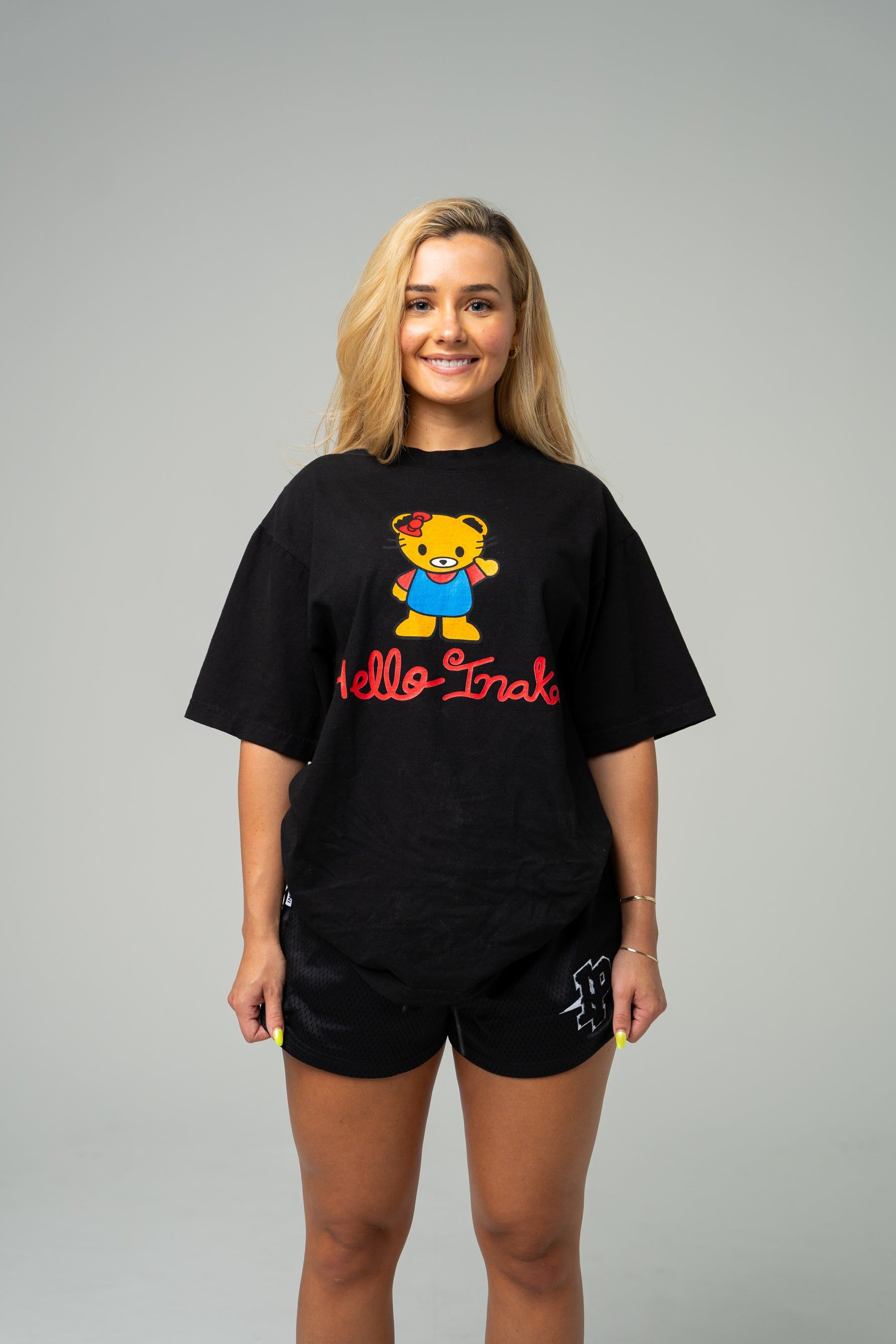 Hello INAKA Tee - Black sold by Inaka power product image thumbnail 2