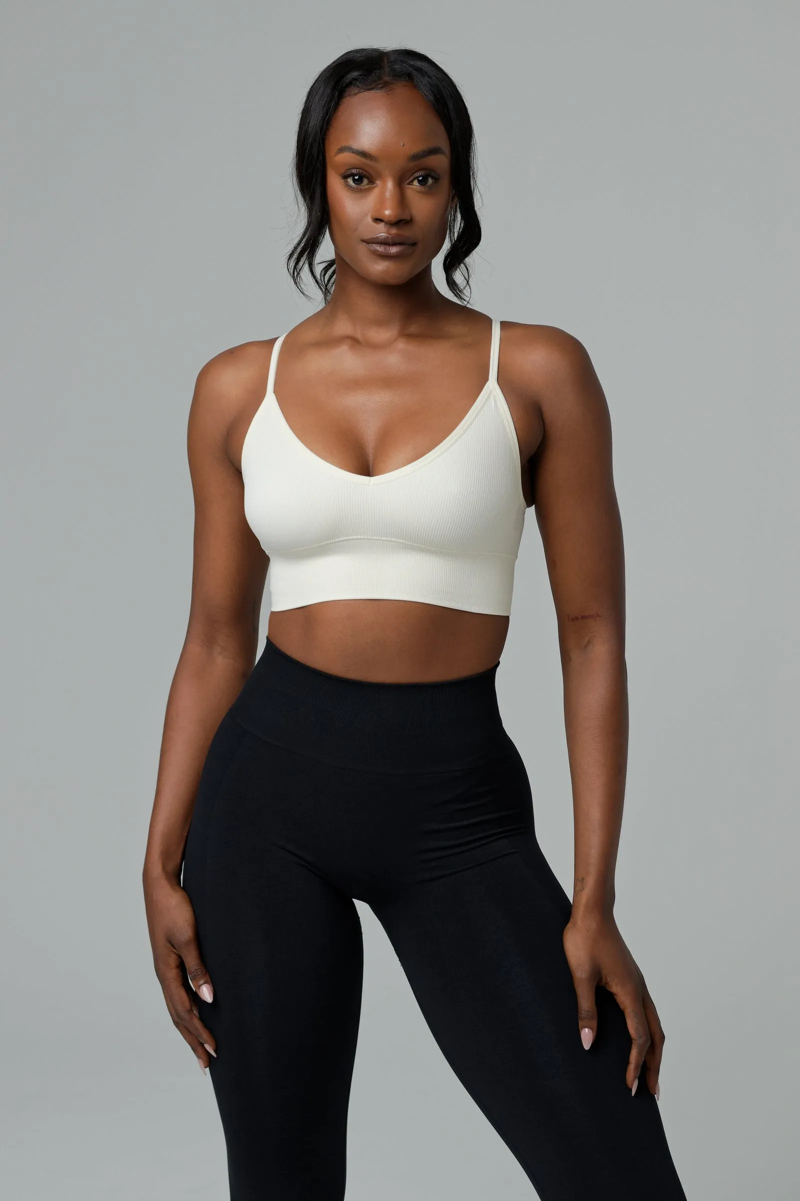 STELLA SEAMLESS BRA - SAND sold by Inaka power