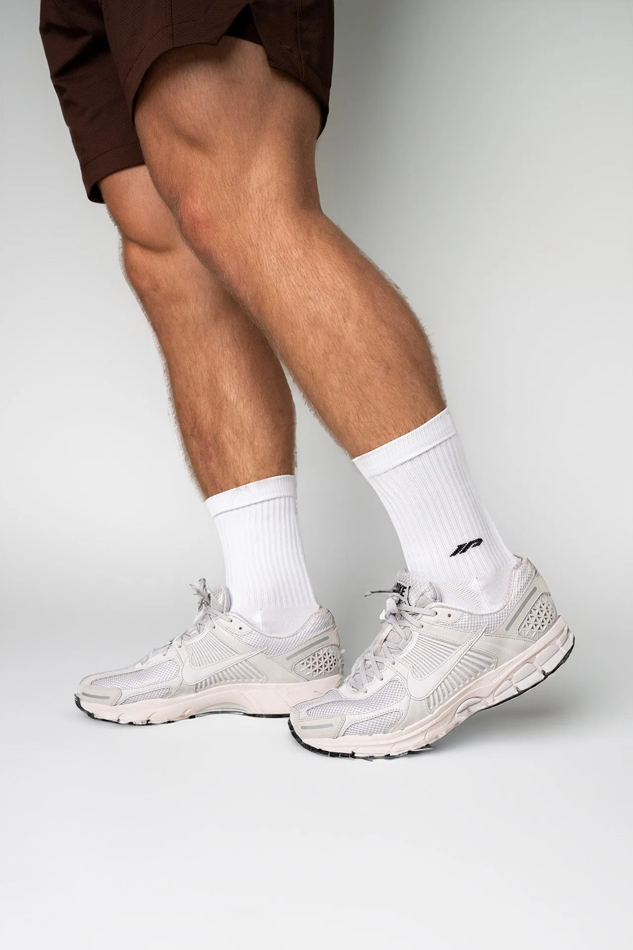 MEN'S PERFORMANCE SOCKS - WHITE sold by Inaka power product image thumbnail 3