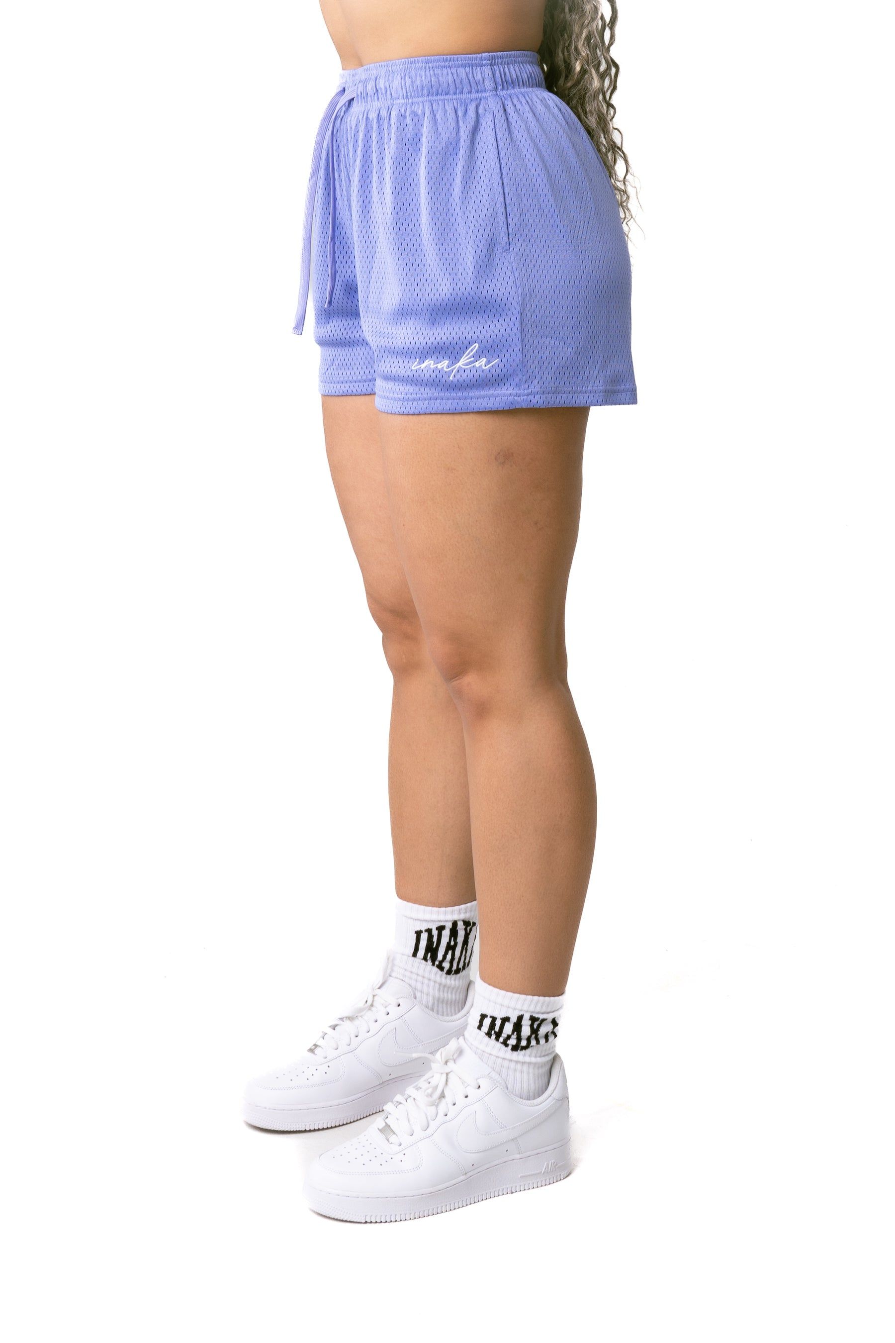 WOMEN'S BASIC SHORTS - BLUE VIOLET sold by Inaka power product image thumbnail 3