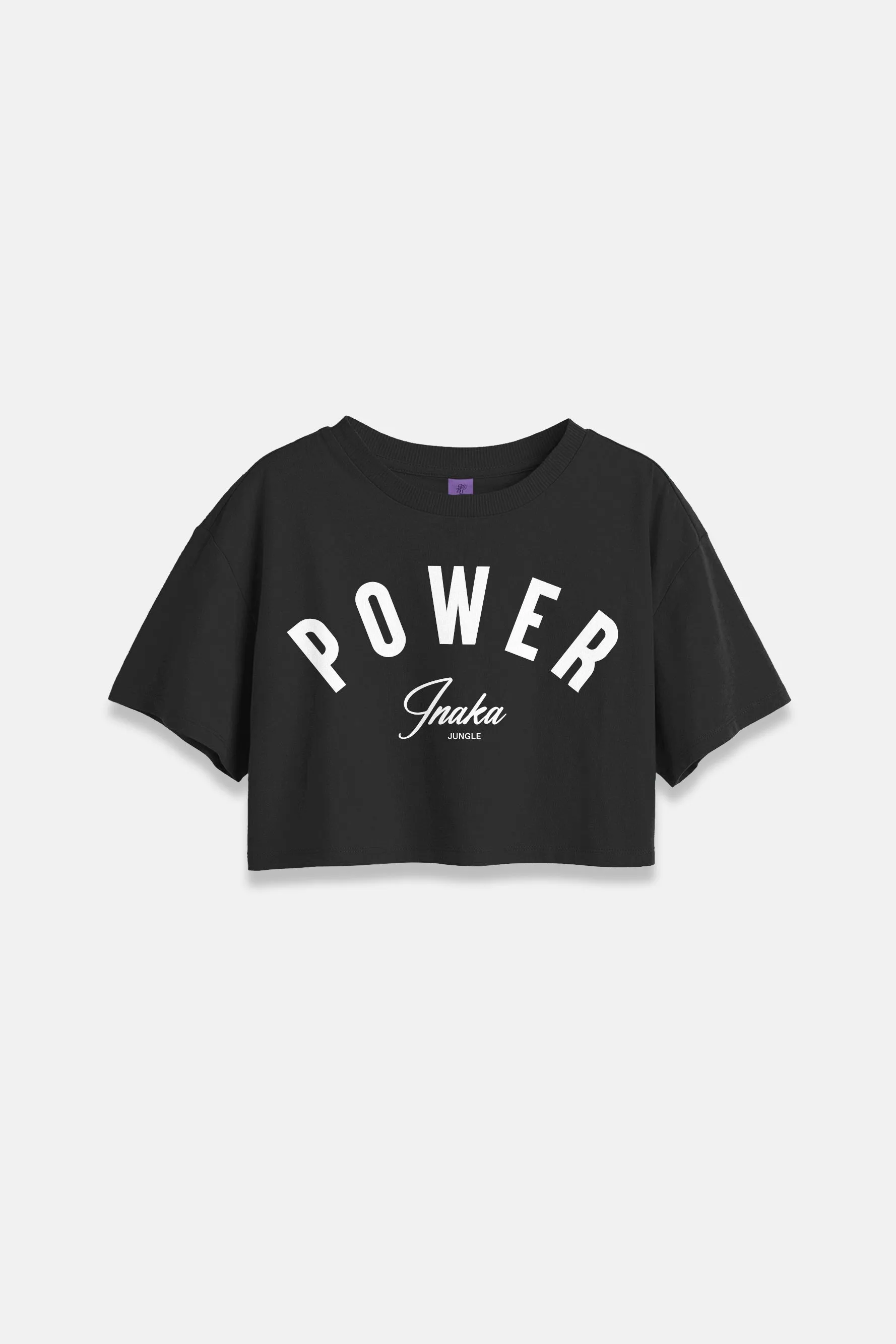 STATEMENT CROP TEE - ESPRESSO sold by Inaka power