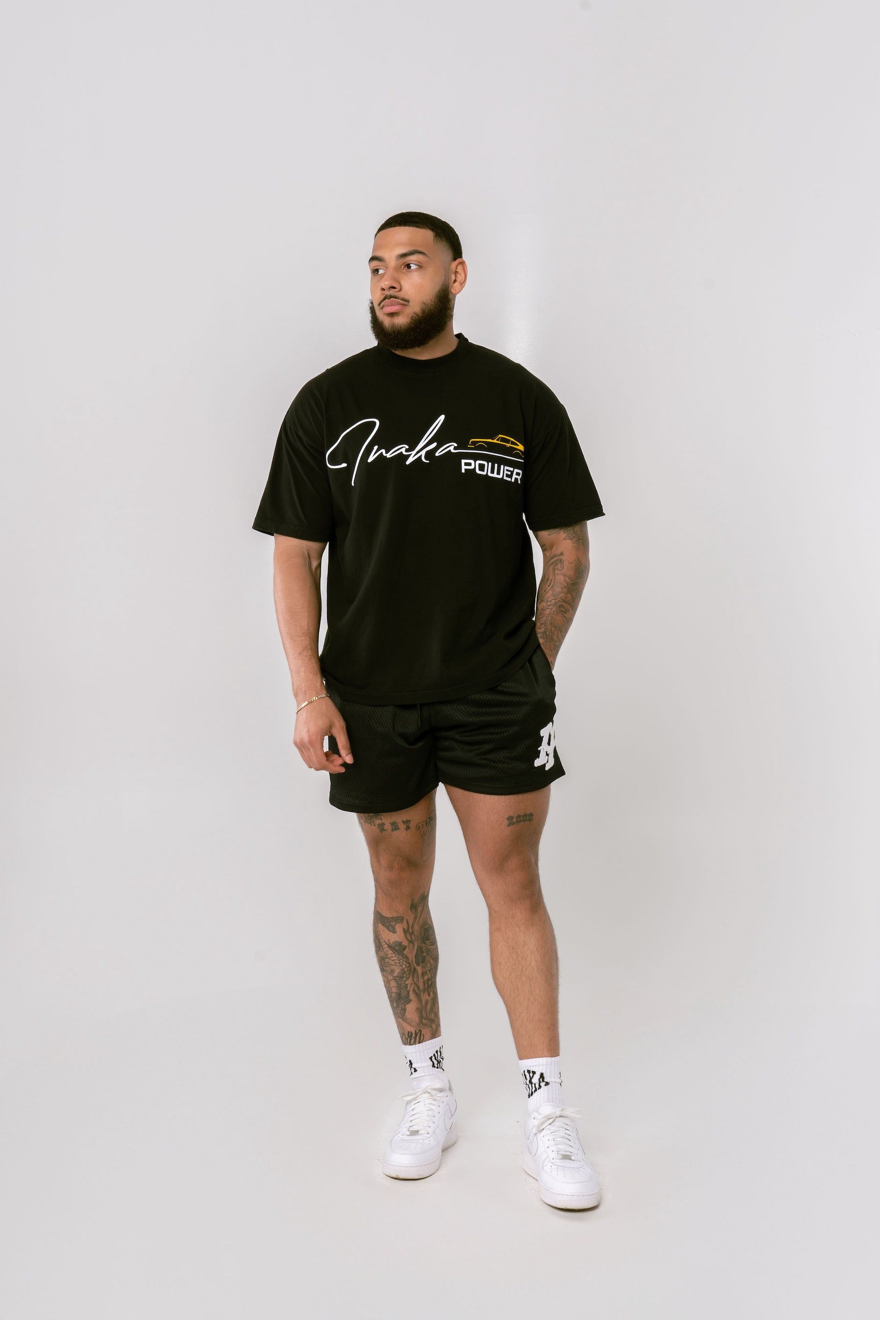 Pit Crew Tee - Black sold by Inaka power product image thumbnail 6