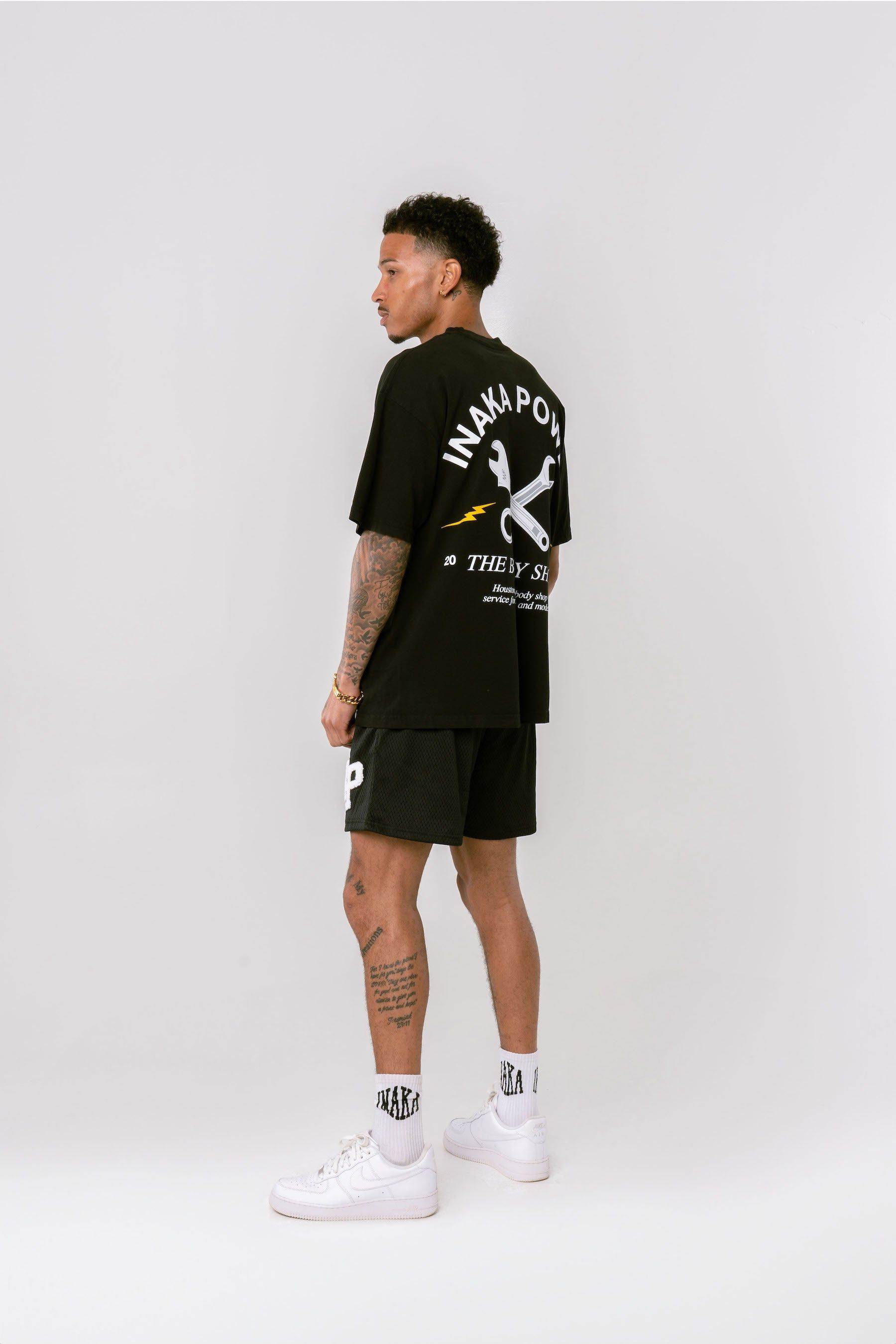 Pit Crew Tee - Black sold by Inaka power product image thumbnail 3