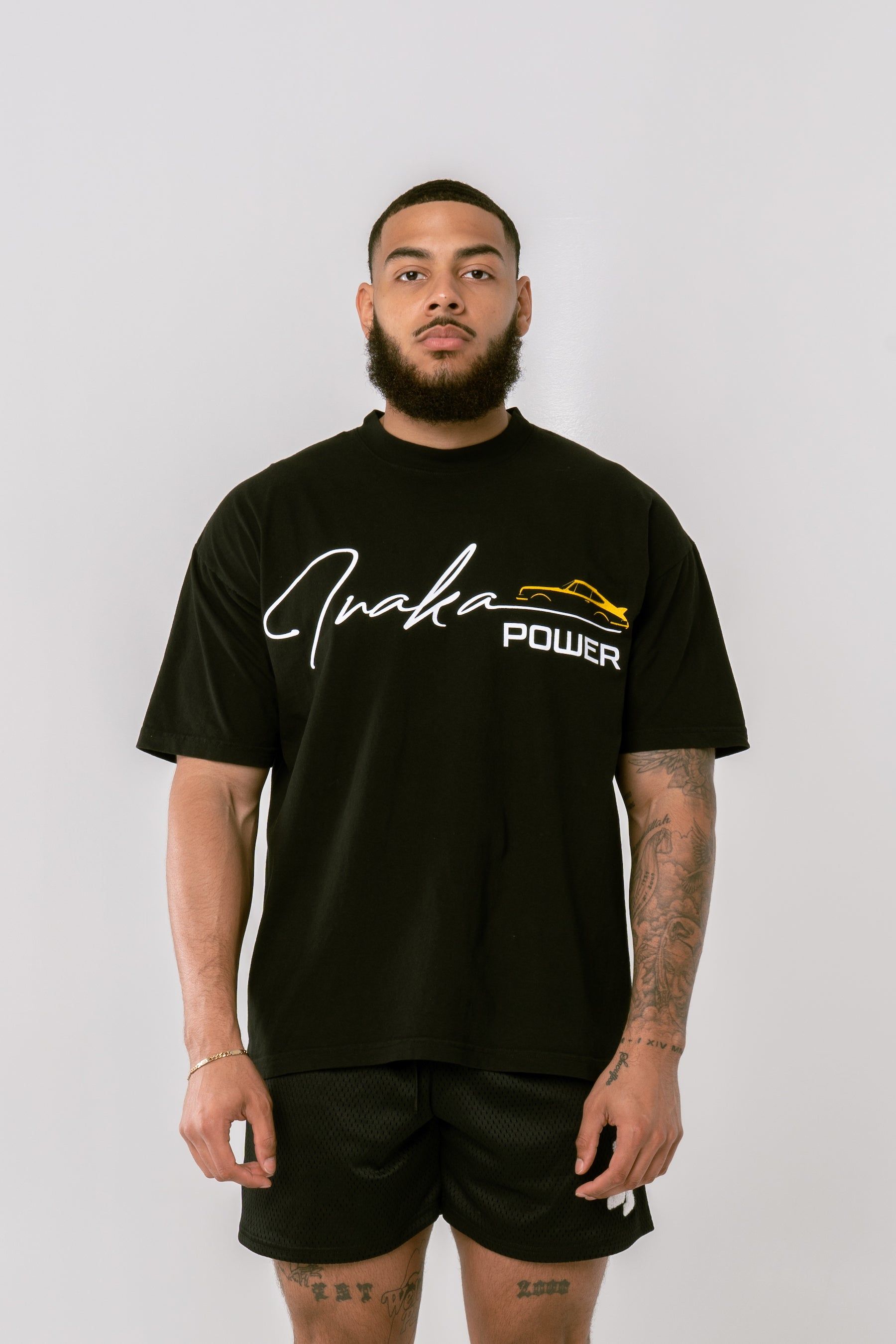 Pit Crew Tee - Black sold by Inaka power product image thumbnail 5