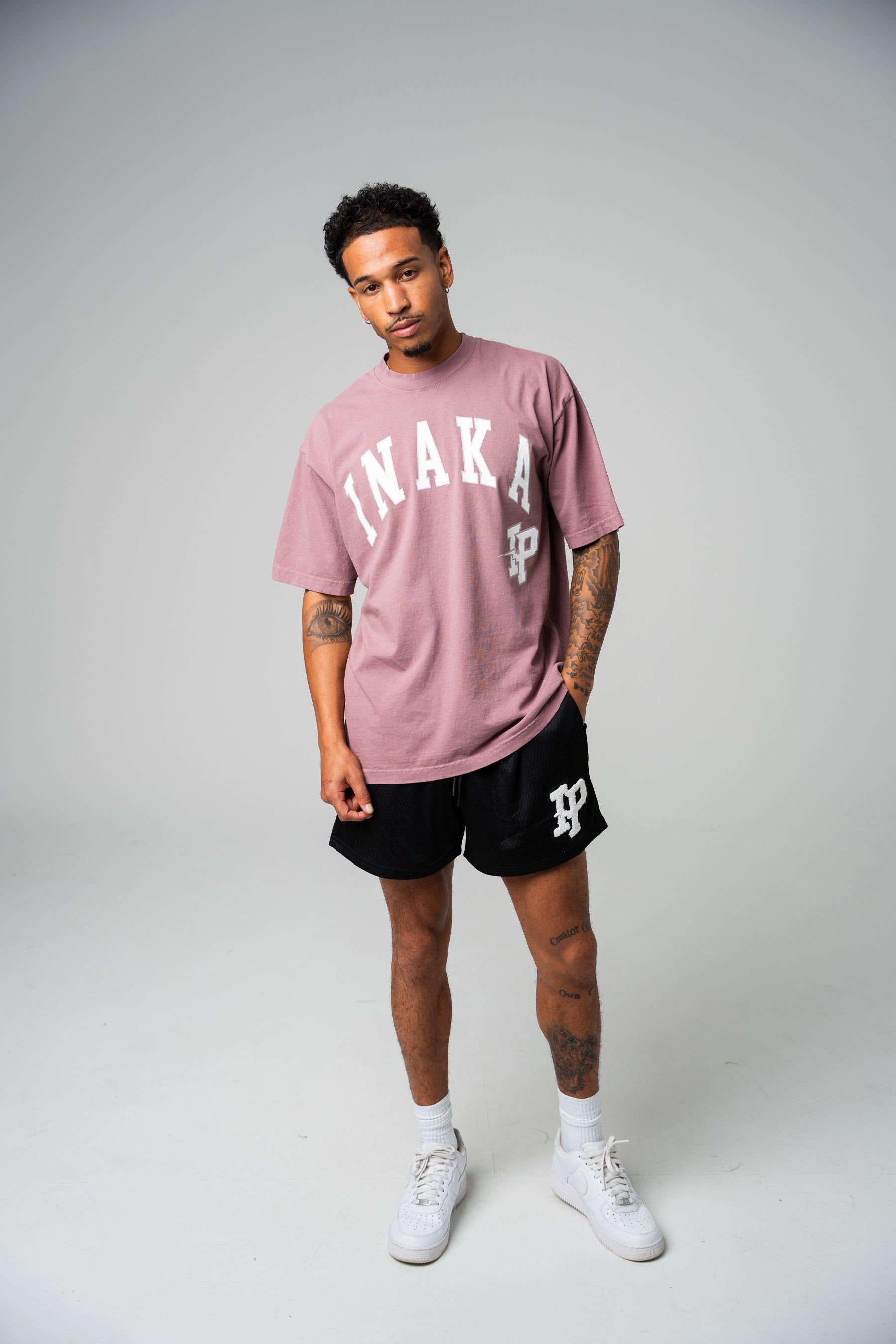 INAKA Power Tee - Mauve sold by Inaka power product image thumbnail 5
