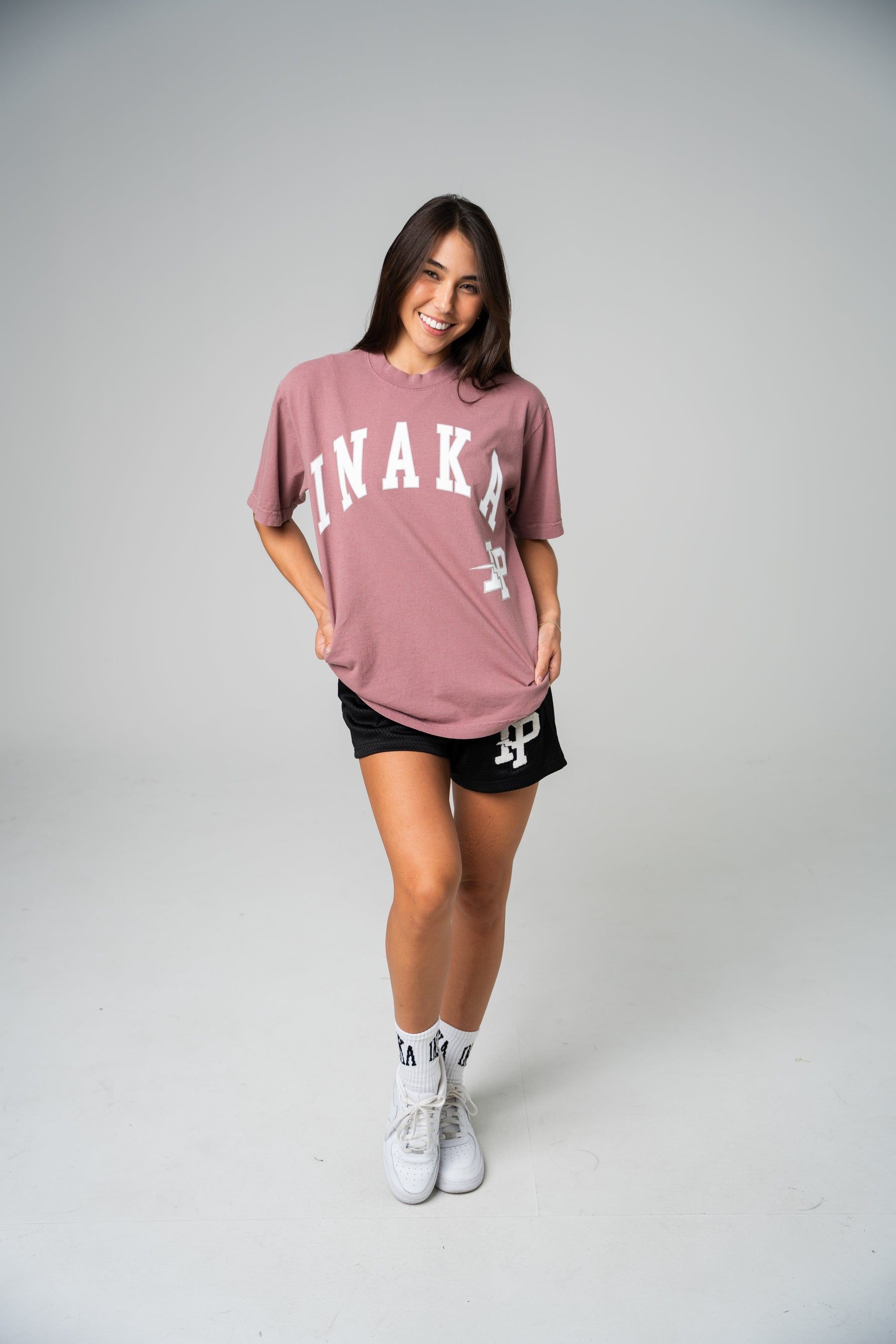 INAKA Power Tee - Mauve sold by Inaka power product image thumbnail 3