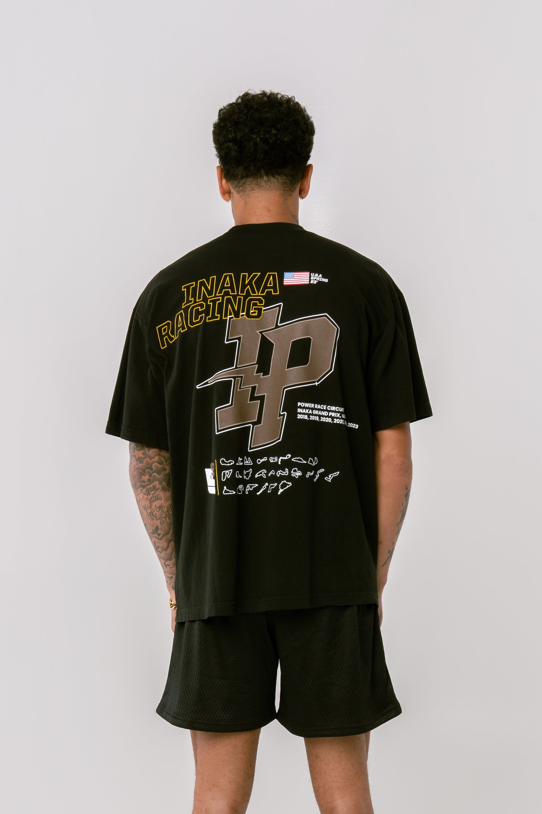 Track Tee - Black sold by Inaka power