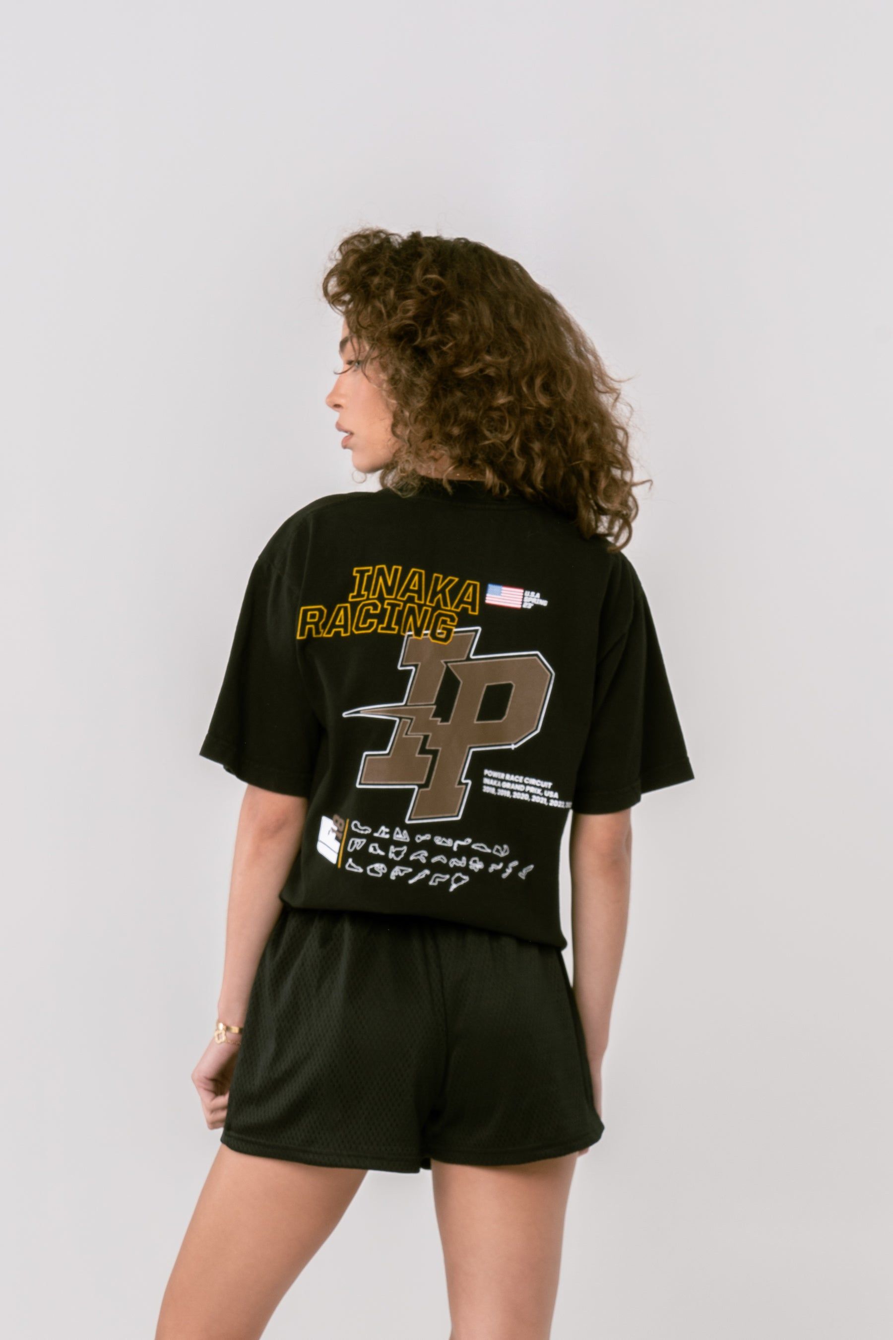 Track Tee - Black sold by Inaka power product image thumbnail 8