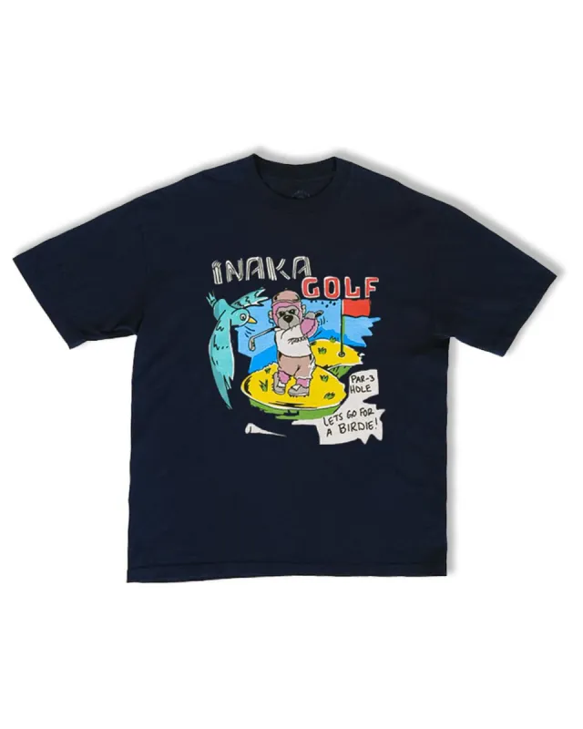 Golf Teddy Tee - Navy sold by Inaka power
