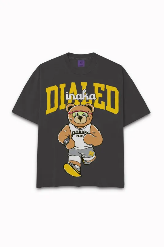 Dialed Teddy Tee - Vintage Black sold by Inaka power
