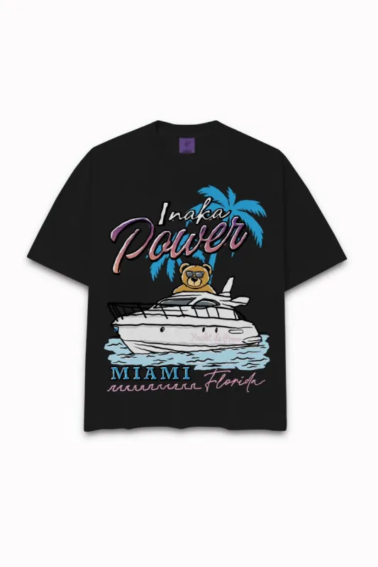 Yacht Teddy Tee - Black sold by Inaka power